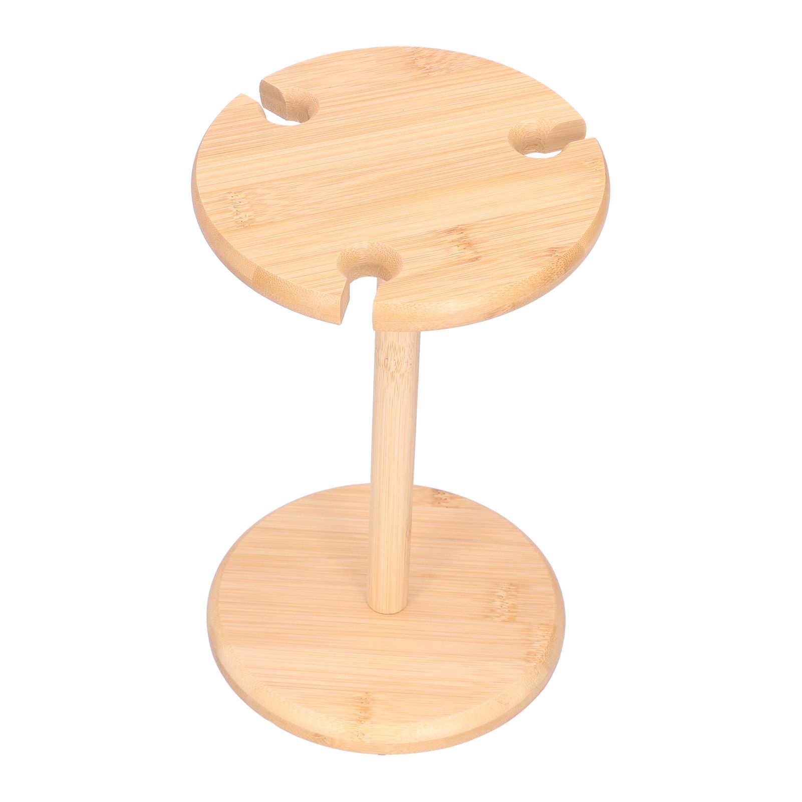 Wine Glass Cup Holder Bamboo Wood Goblet Wine Glass Hanging Drain Rack Living Room Dining Room - Image 4