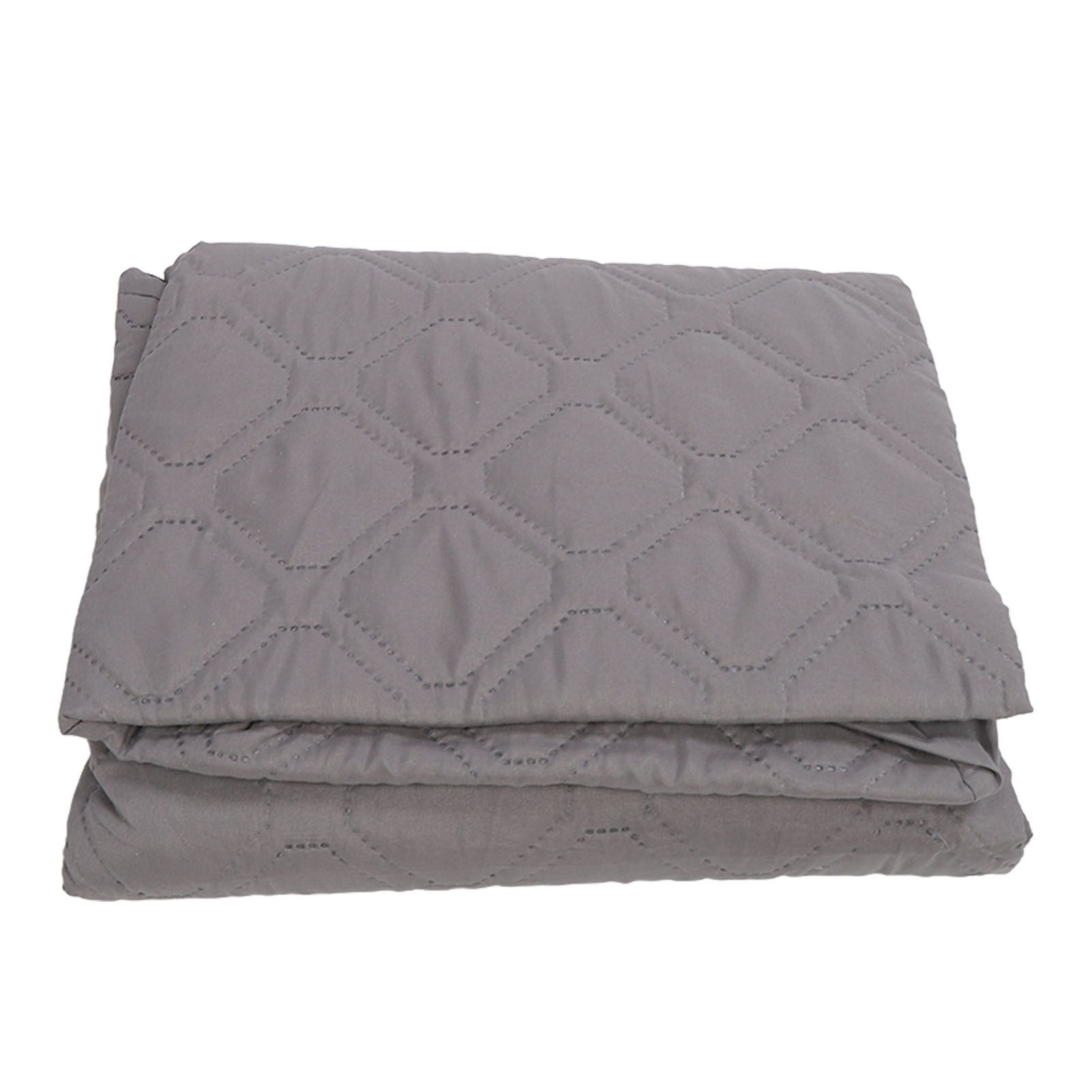 Mattress Cover Waterproof Dustproof Skin Friendly Cotton Insert Design Bed Fitted Sheet Protector for Children Elderly People Bedding Products Gray 135x190cm / 53.1x74.8in 45cm / 17.7in - Image 1