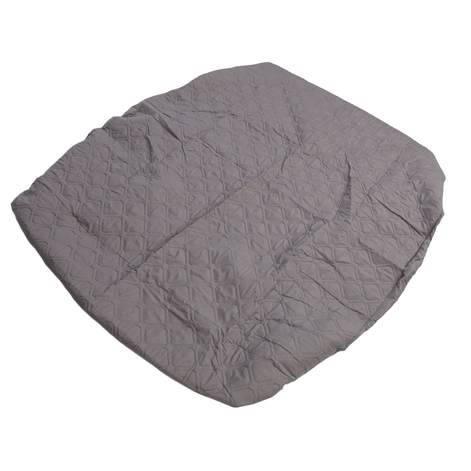 Mattress Cover Waterproof Dustproof Skin Friendly Cotton Insert Design Bed Fitted Sheet Protector for Children Elderly People Bedding Products Gray 135x190cm / 53.1x74.8in 45cm / 17.7in - Image 3