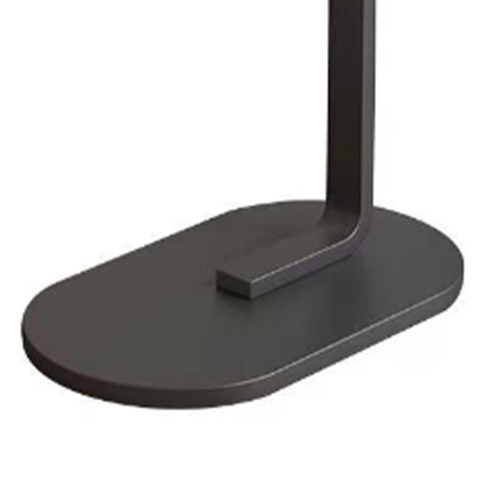 Sofa Side Table Modern Simple Portable for Living Room Bedroom Walnut Color Black Frame - Image 8