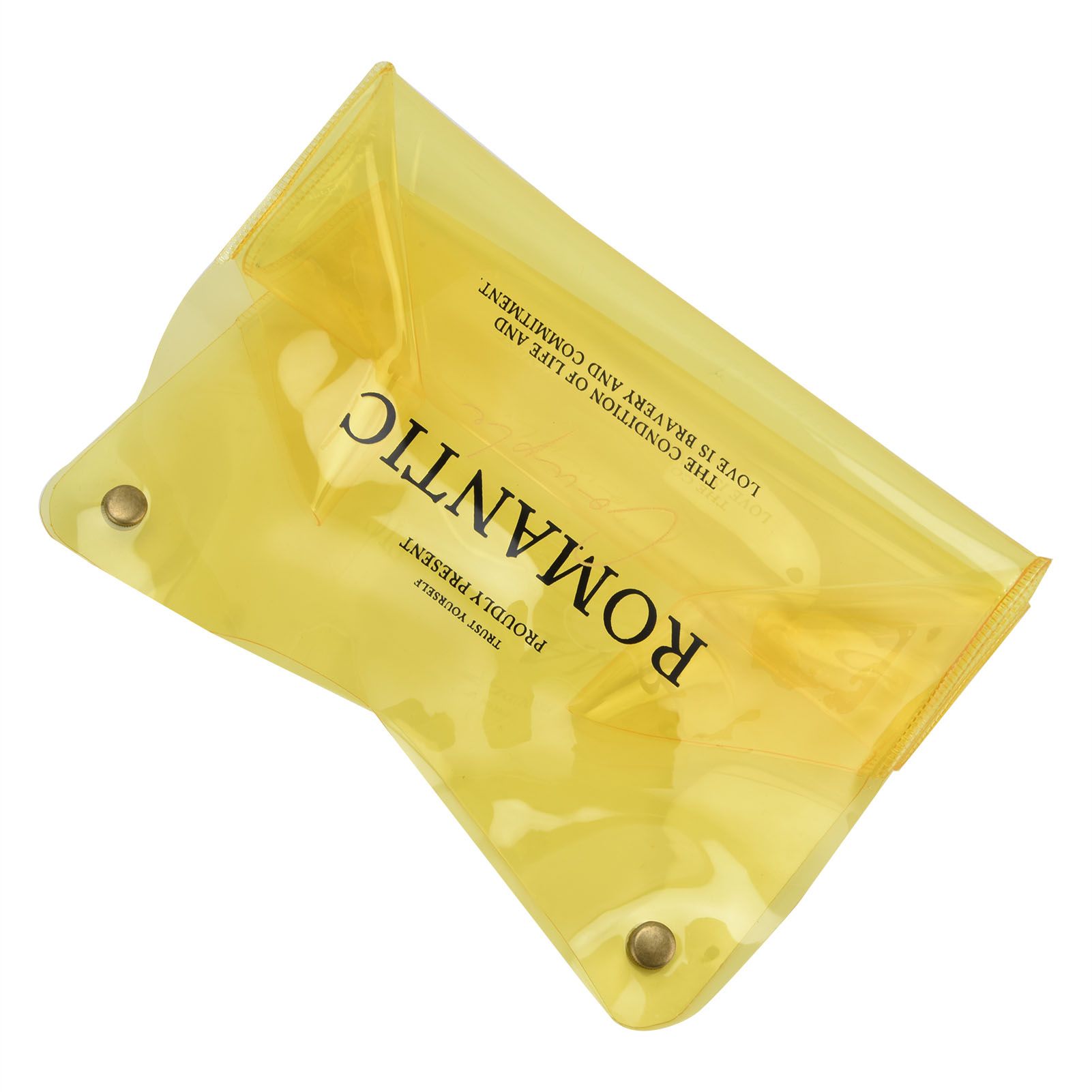 Tissue Container PVC Fashion Desktop Napkin Storage Case Box for Car Home Living RoomYellow - Image 8