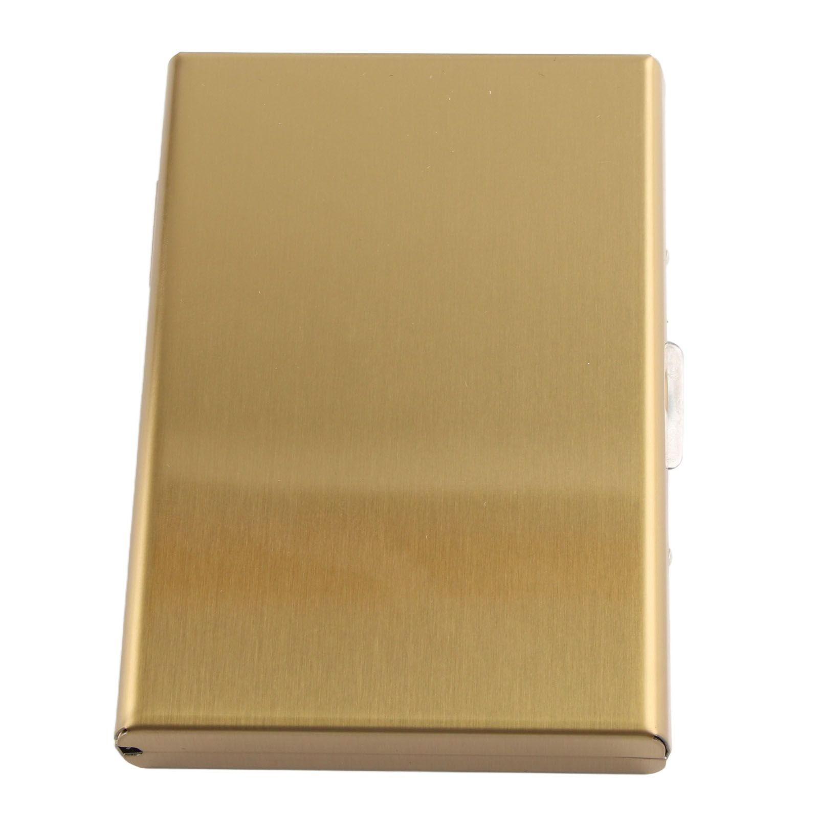 Credit Card Holder Protector Stainless Steel Credit Card Wallet Business Card Case for Men and WomenGold - Image 1