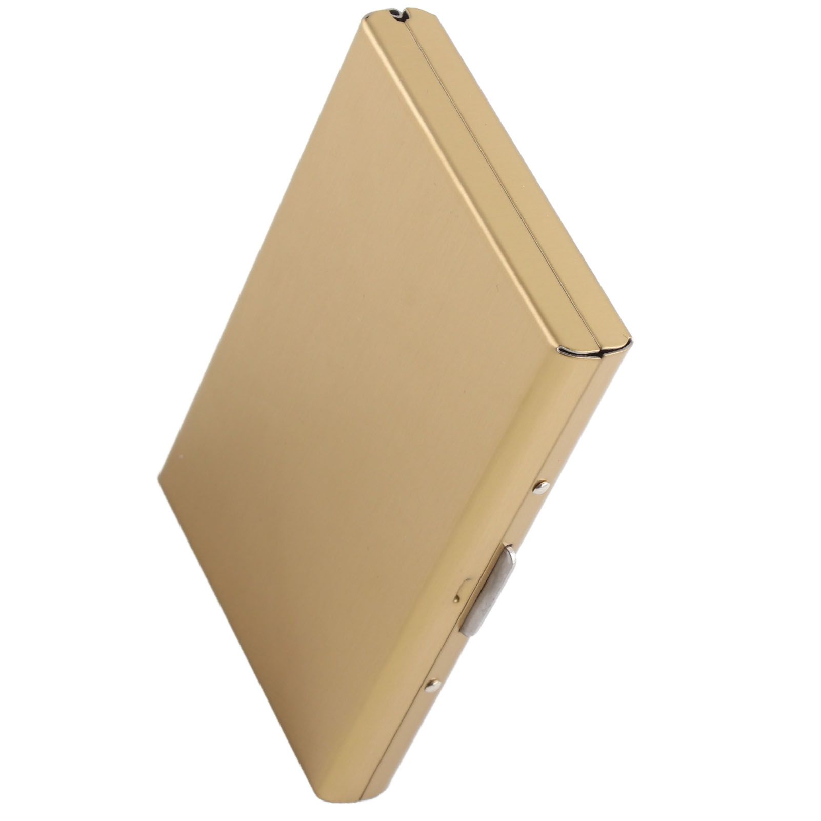 Credit Card Holder Protector Stainless Steel Credit Card Wallet Business Card Case for Men and WomenGold - Image 5