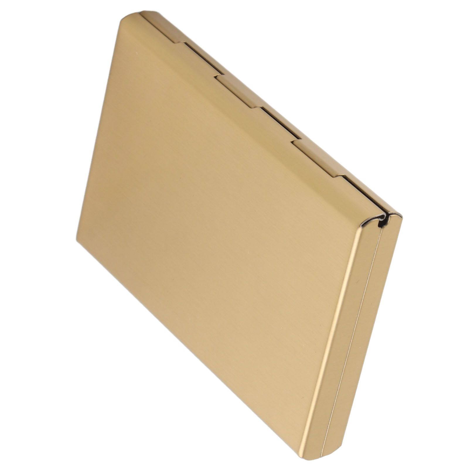 Credit Card Holder Protector Stainless Steel Credit Card Wallet Business Card Case for Men and WomenGold - Image 8