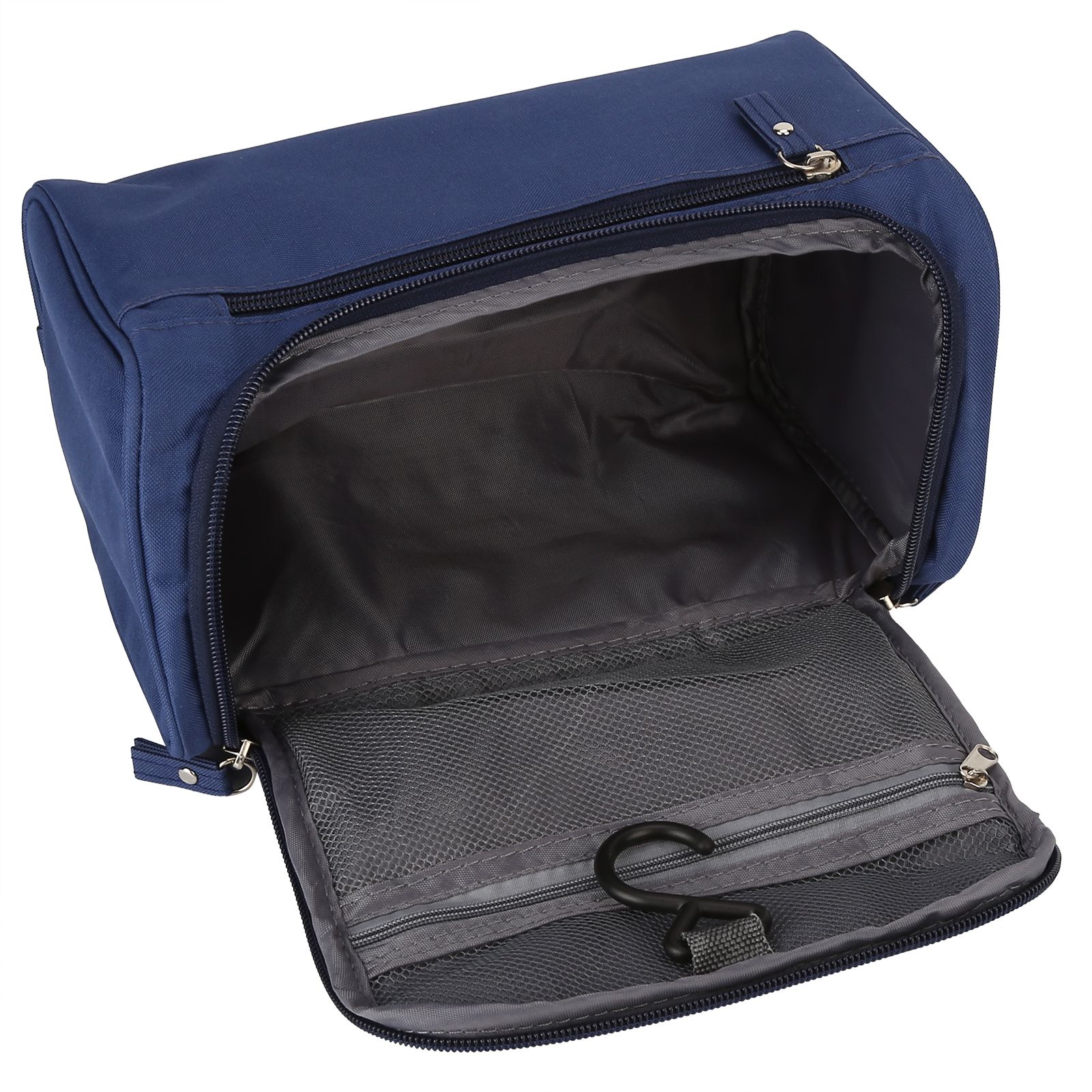 Oxford Cloth Toiletry Bag Travel Cosmetic Makeup Bag Portable Waterproof Cosmetic Organizer Bag for Traveling Vacation - Image 8