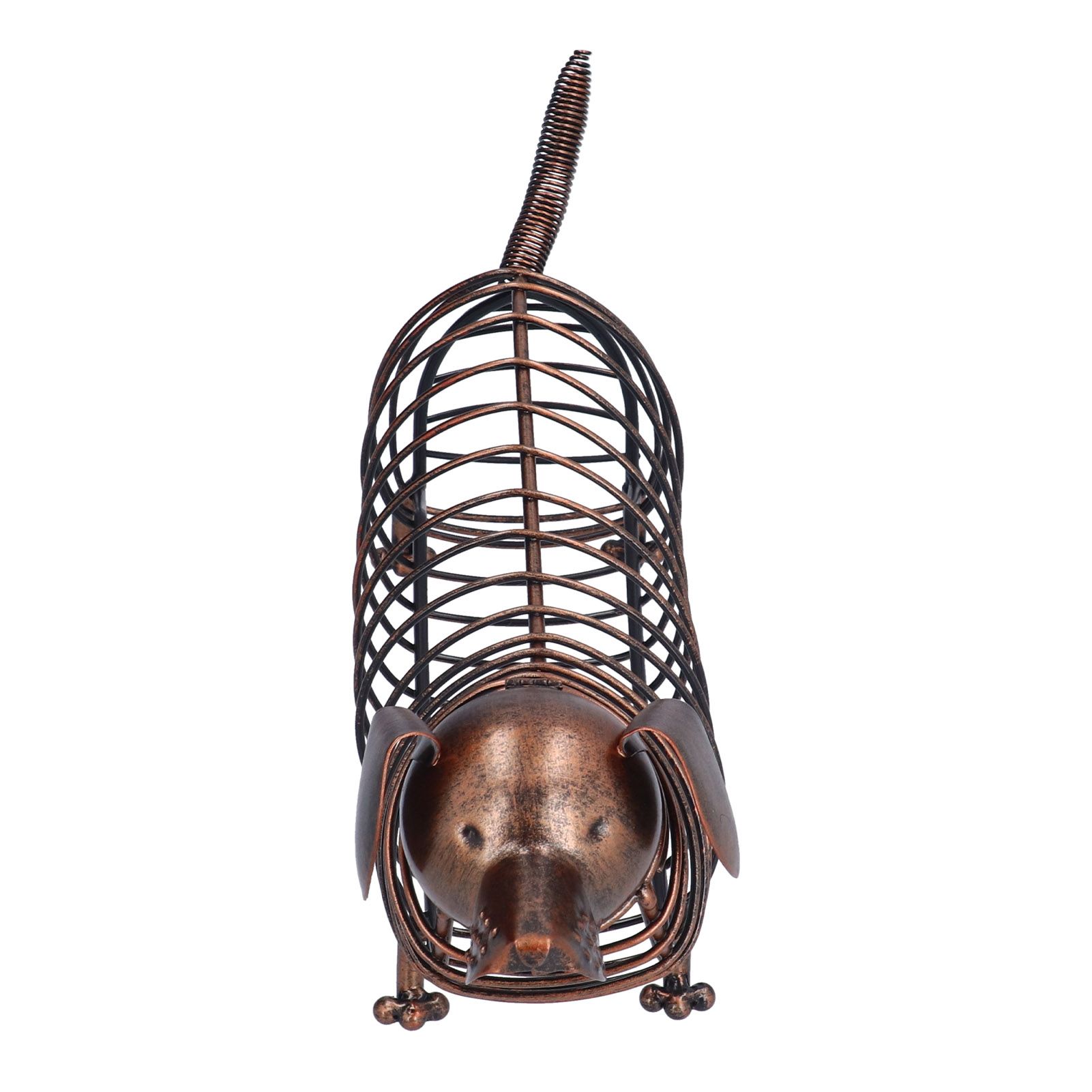 Wine Cork Jar Home Metal Cork Storage Tank Home Decoration Crafts for Living Room - Image 4