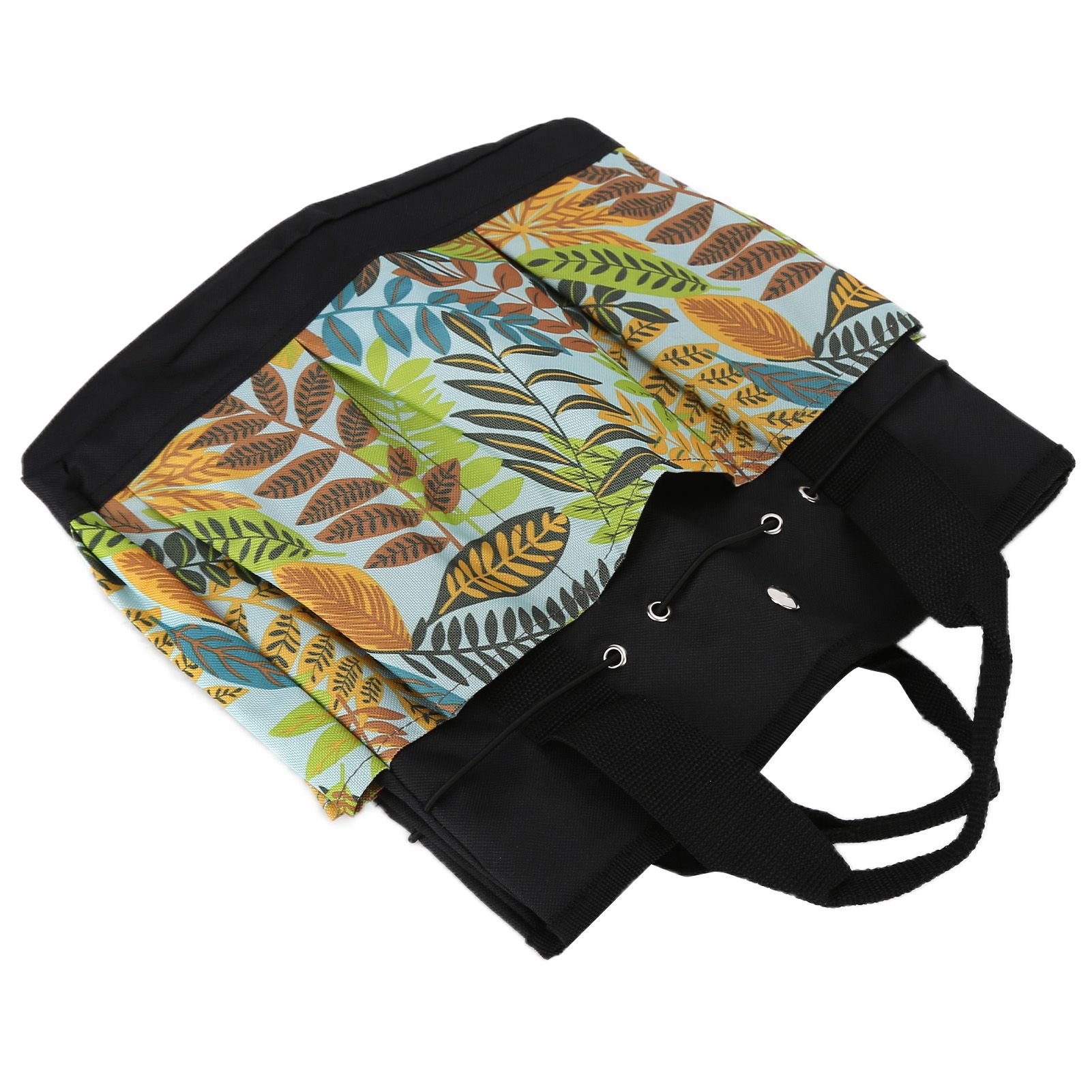 Garden Tool Bag Flower Printing Multifunctional Portable Gardening Storage Bag Tote Bag with Pockets - Image 2