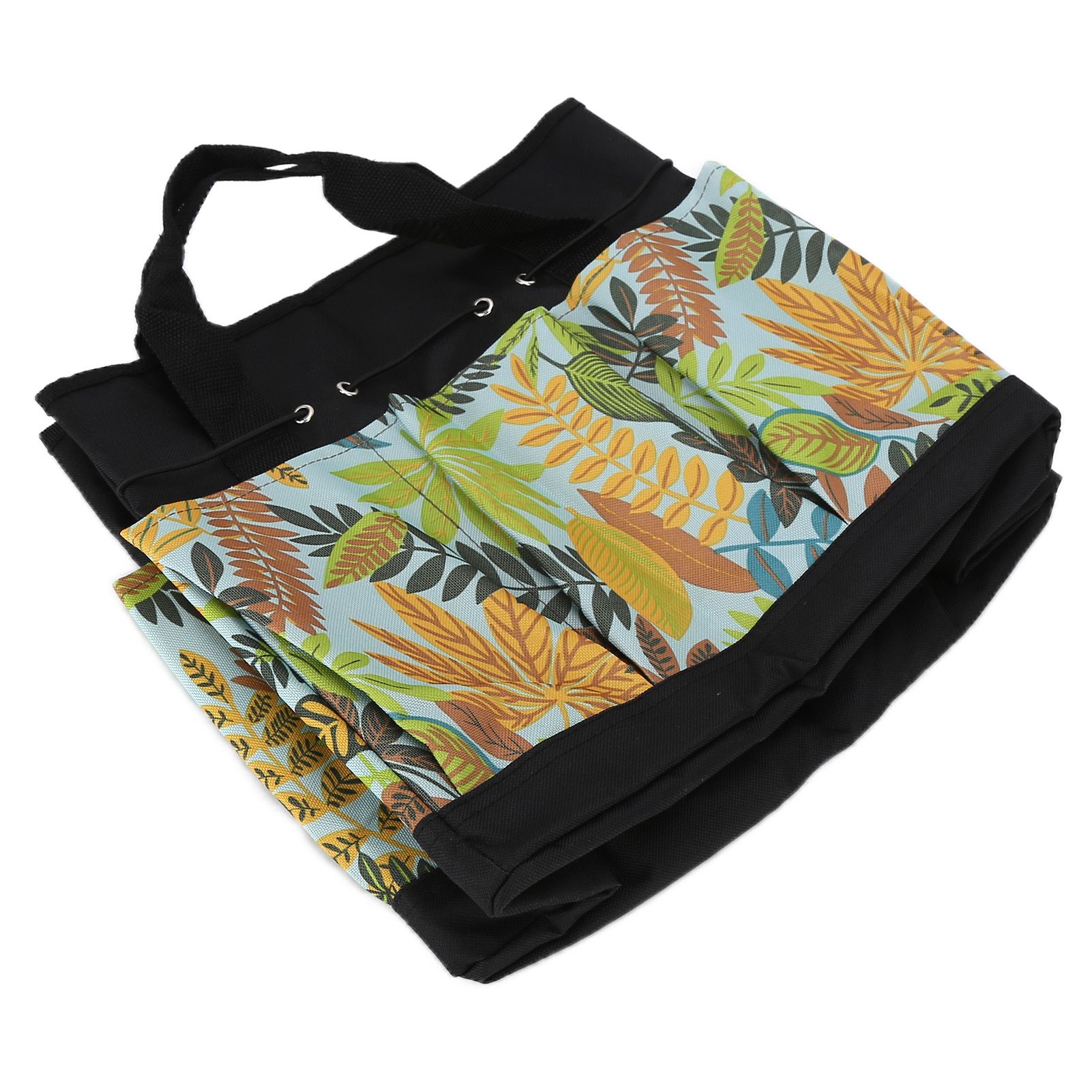 Garden Tool Bag Flower Printing Multifunctional Portable Gardening Storage Bag Tote Bag with Pockets - Image 3