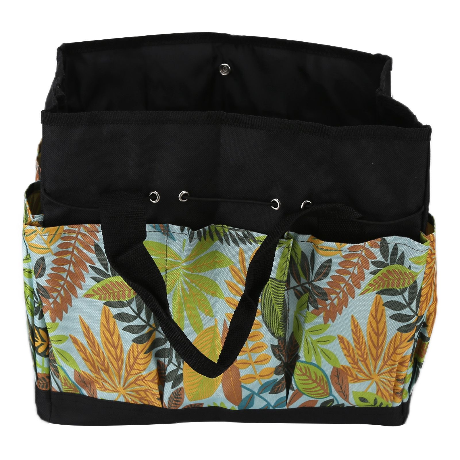 Garden Tool Bag Flower Printing Multifunctional Portable Gardening Storage Bag Tote Bag with Pockets - Image 5