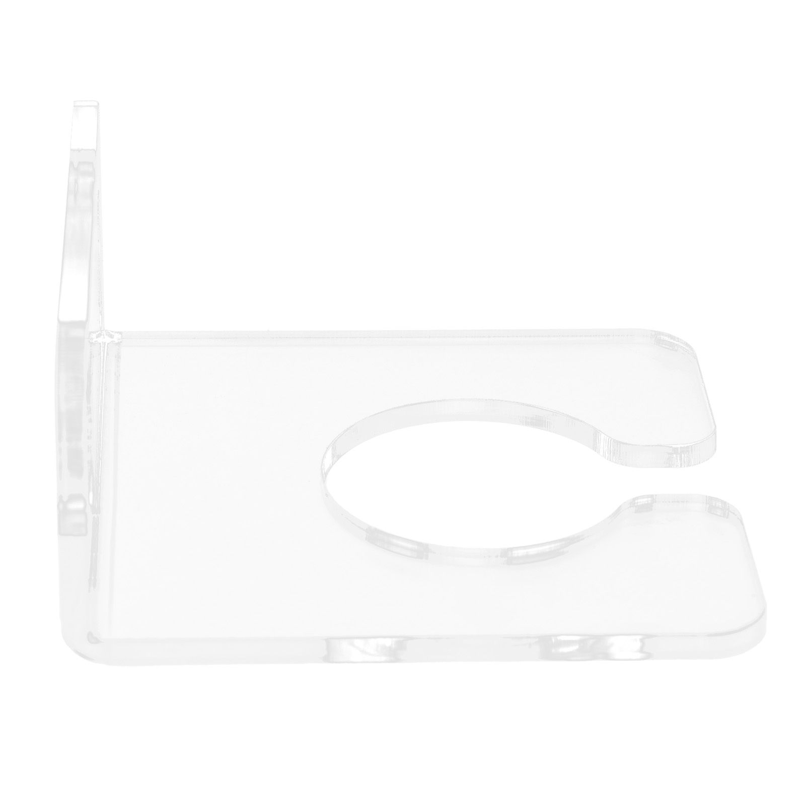 Bathtub Wine Glass Holder with Suction Cups Transparent Acrylic Portable Goblet Rack for Home Bathroom - Image 7