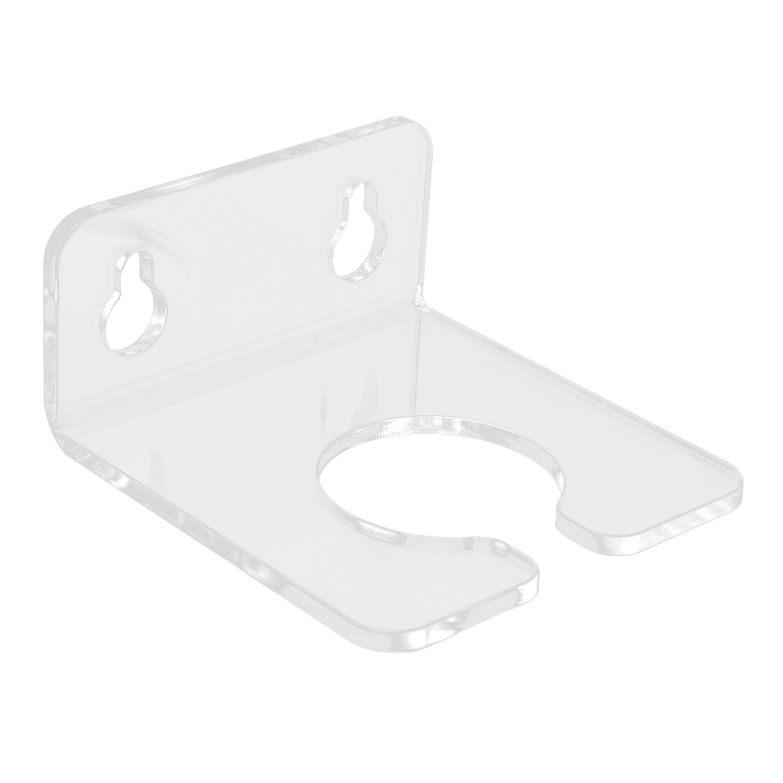Bathtub Wine Glass Holder with Suction Cups Transparent Acrylic Portable Goblet Rack for Home Bathroom - Image 8