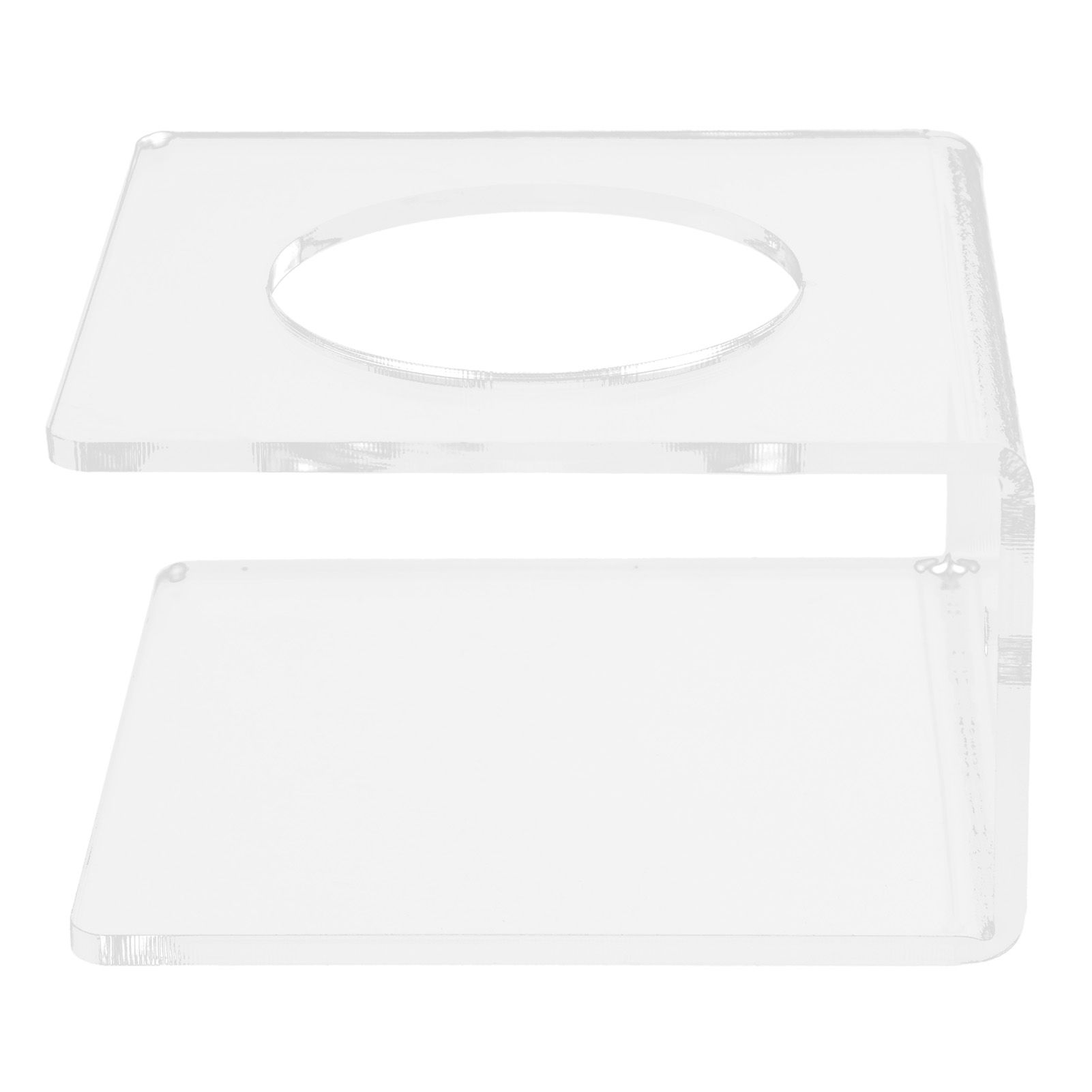 WallMounted Sword Rack Vertical Type Acrylic Display Stand Holder for Home Living Room Transparent - Image 3