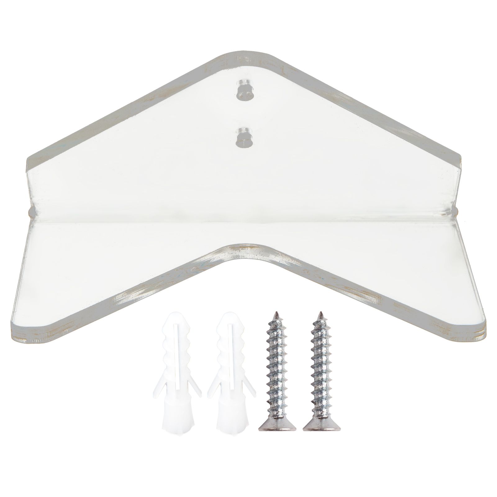 Skateboard Display Rack Stand Transparent Acrylic Wall Mount Hanger Holder for Home Office Use - Image 1