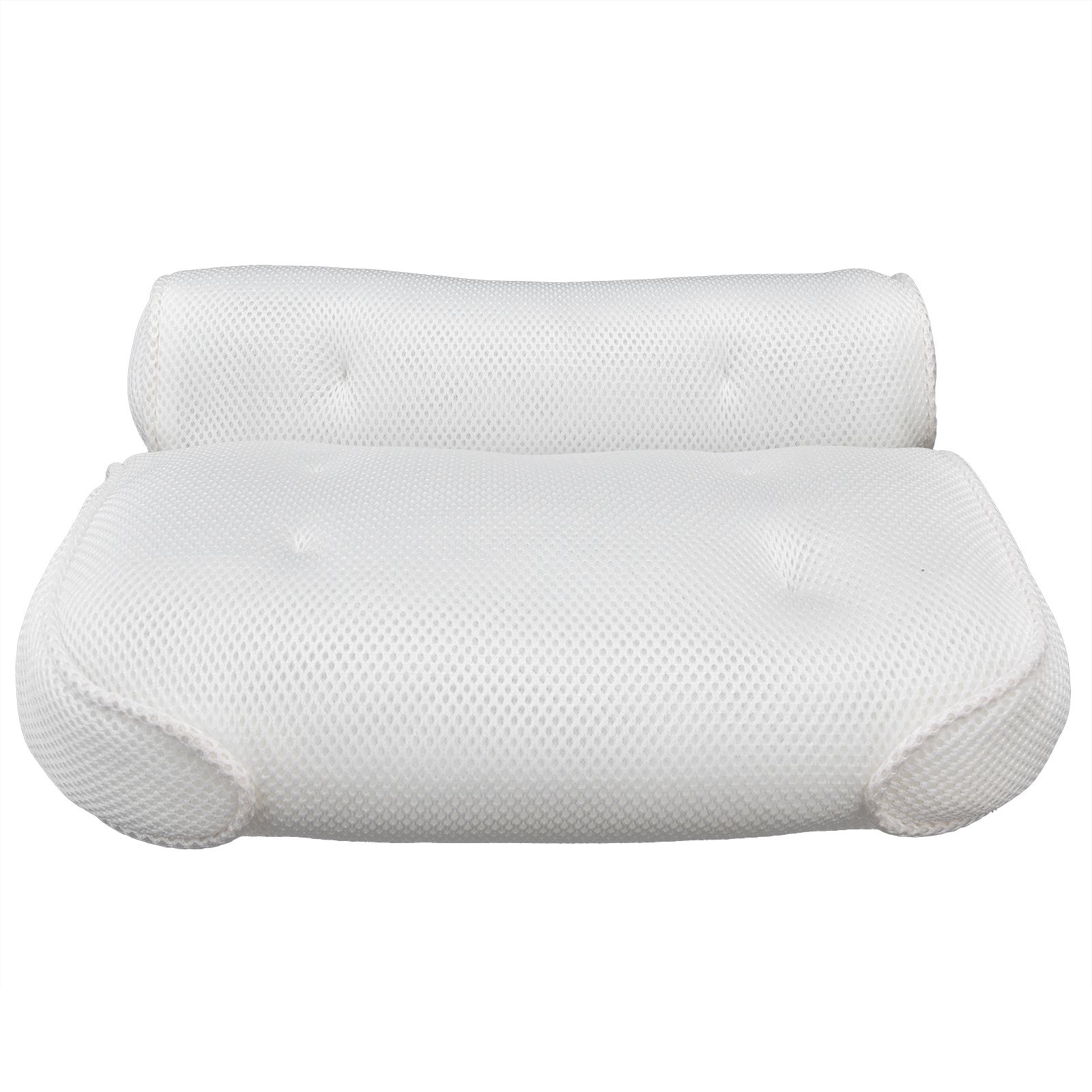 Mesh Bathroom Pillow Soft Comfortable Suction Cup Pillow Bath Tub Pillow for Shower Room - Image 1