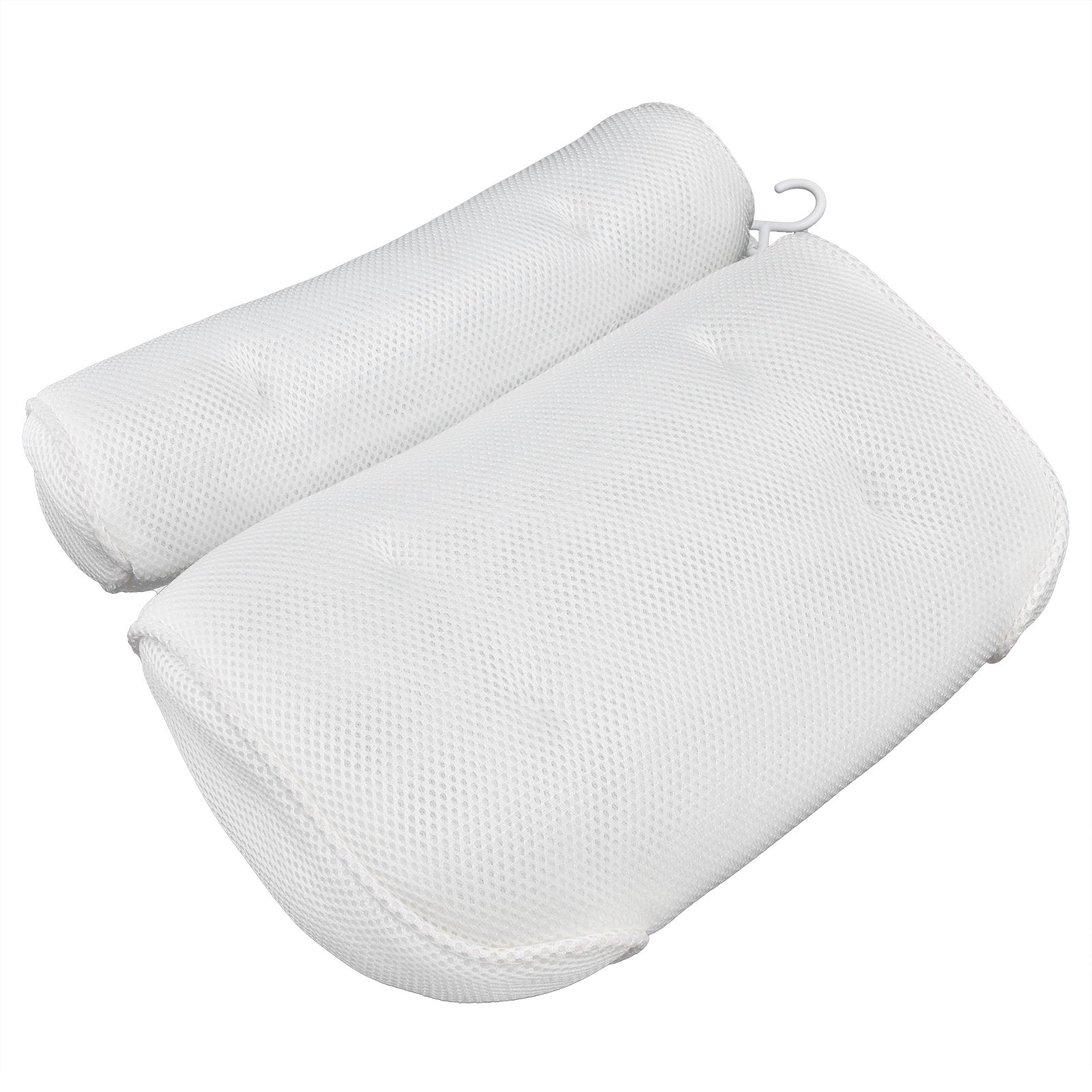 Mesh Bathroom Pillow Soft Comfortable Suction Cup Pillow Bath Tub Pillow for Shower Room - Image 5
