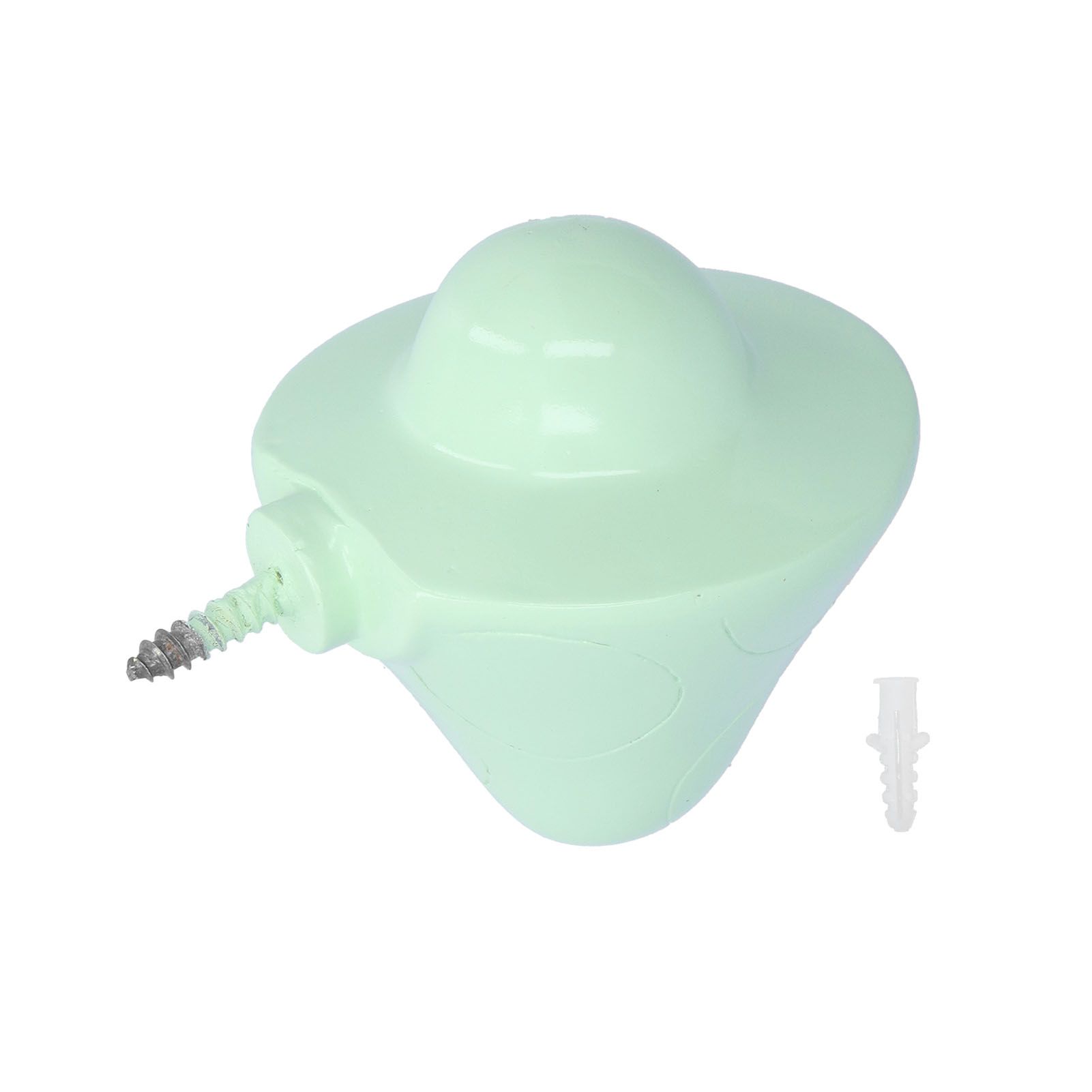Coat Hook Resin Mushroom Shaped Durable Waterproof Wall Mounted Hat Hook for Home Clothing Store - Image 1