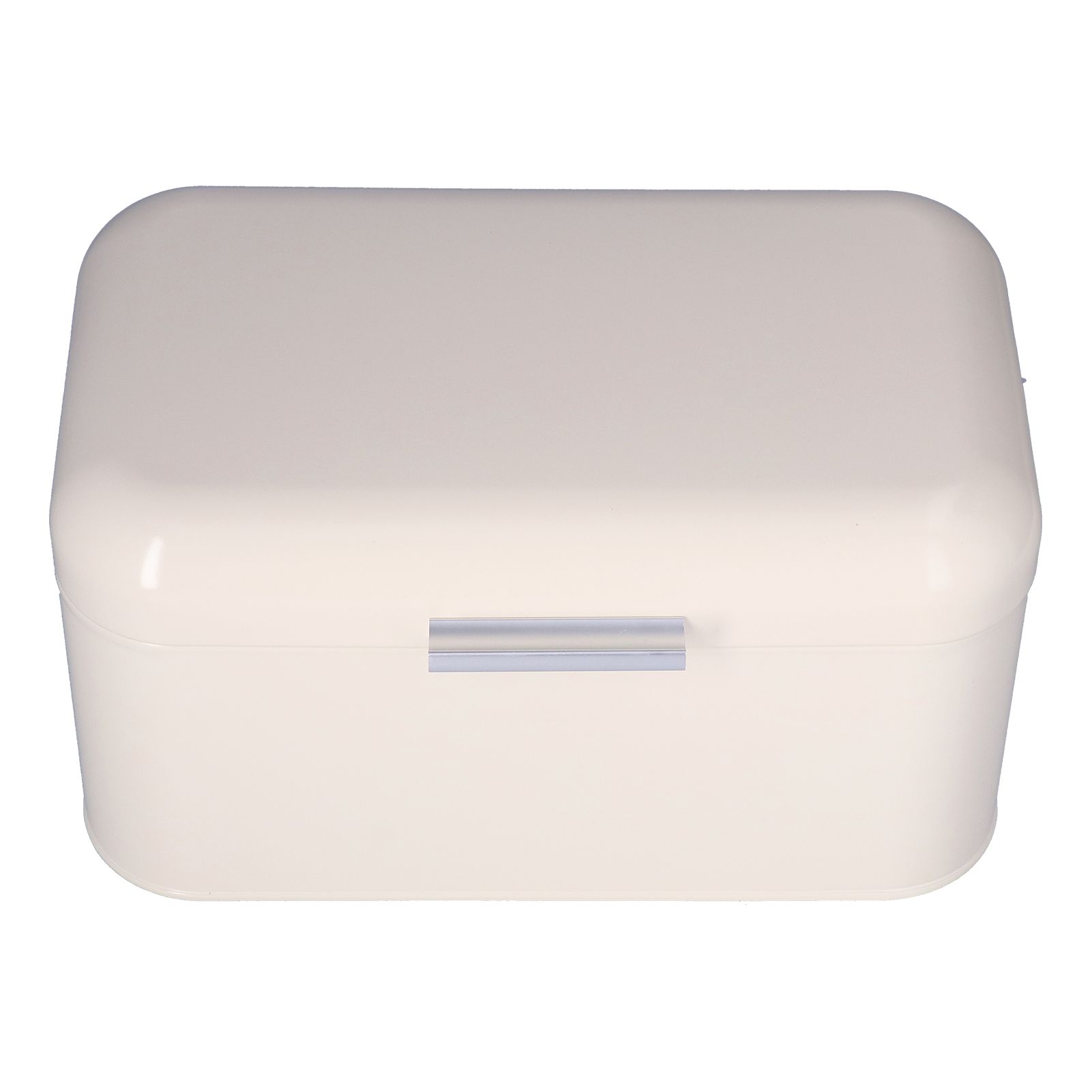 Milky White Bread Box Safe Odorless Large Capacity Anti Fingerprint Retro Tin Bread Box - Image 2