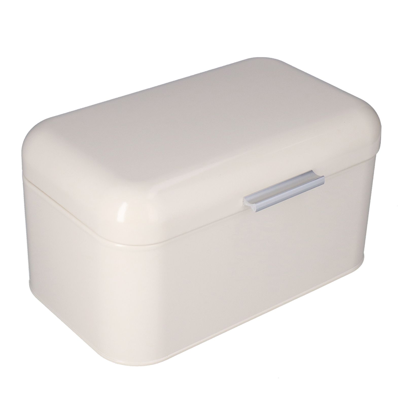 Milky White Bread Box Safe Odorless Large Capacity Anti Fingerprint Retro Tin Bread Box - Image 3