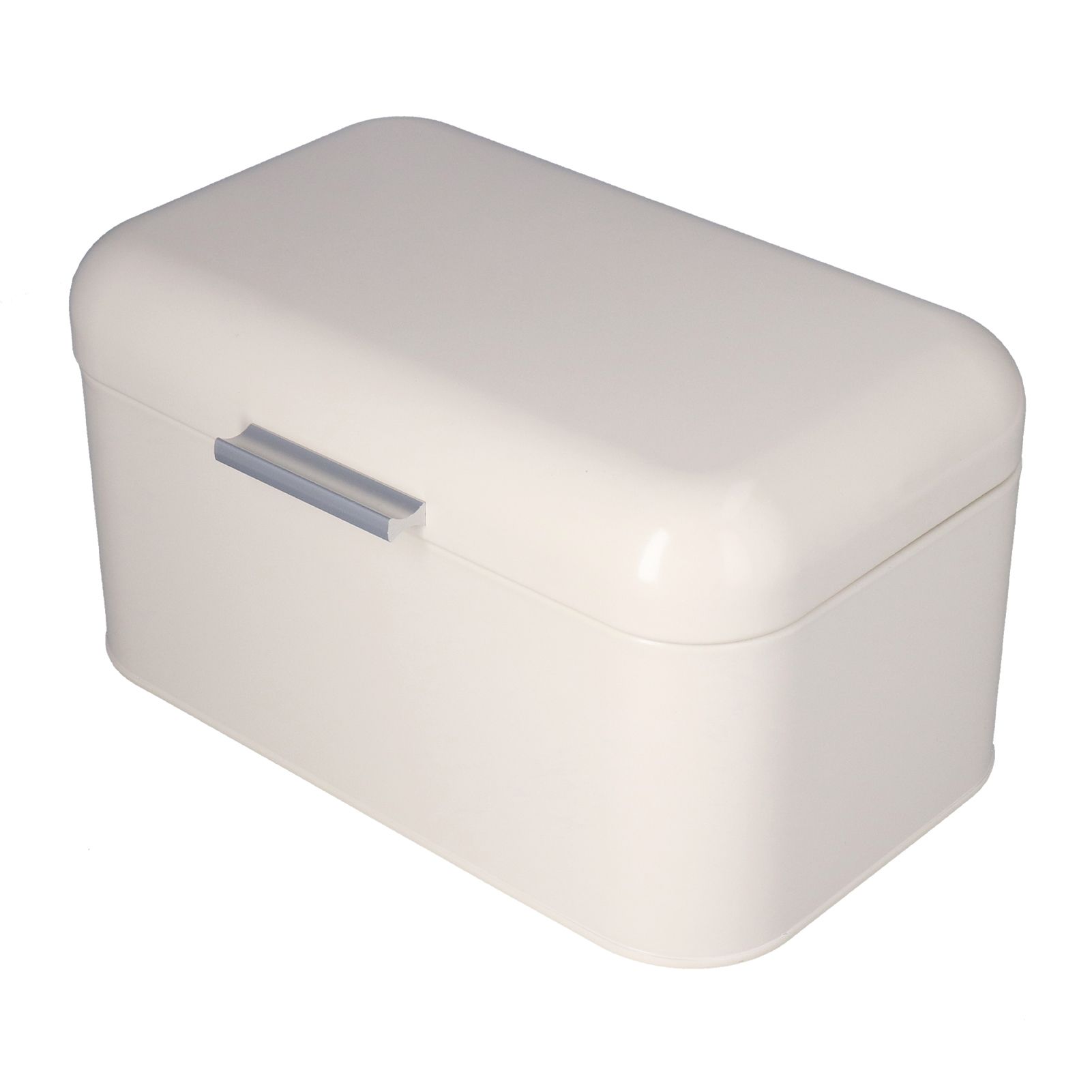 Milky White Bread Box Safe Odorless Large Capacity Anti Fingerprint Retro Tin Bread Box - Image 4