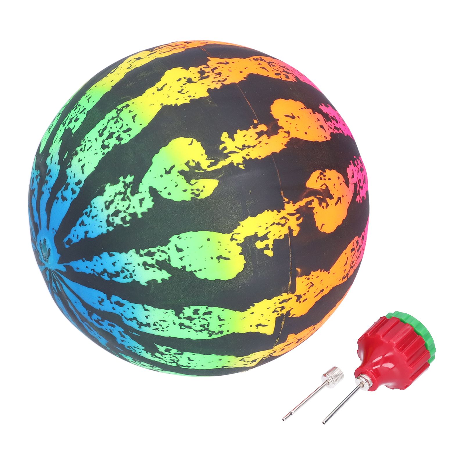 Watermelon Inflatable Water Ball Swimming Pool Game Ball PVC Beach Ball for Summer PartyColourful Watermelon - Image 1