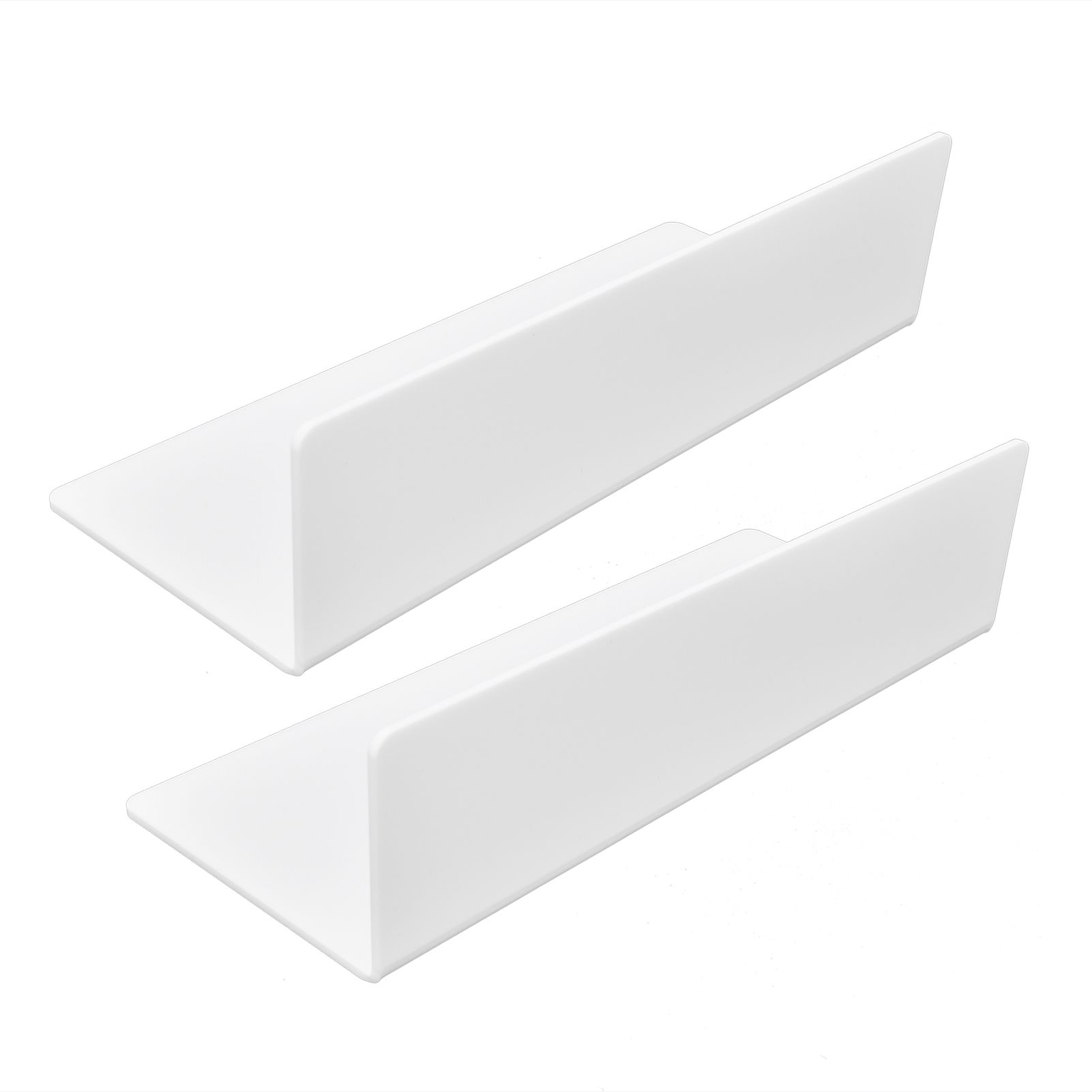 2Pcs Display Shelf Acrylic Perforation Free High Strength Wall Mount Shelf for Speaker Clock - Image 6