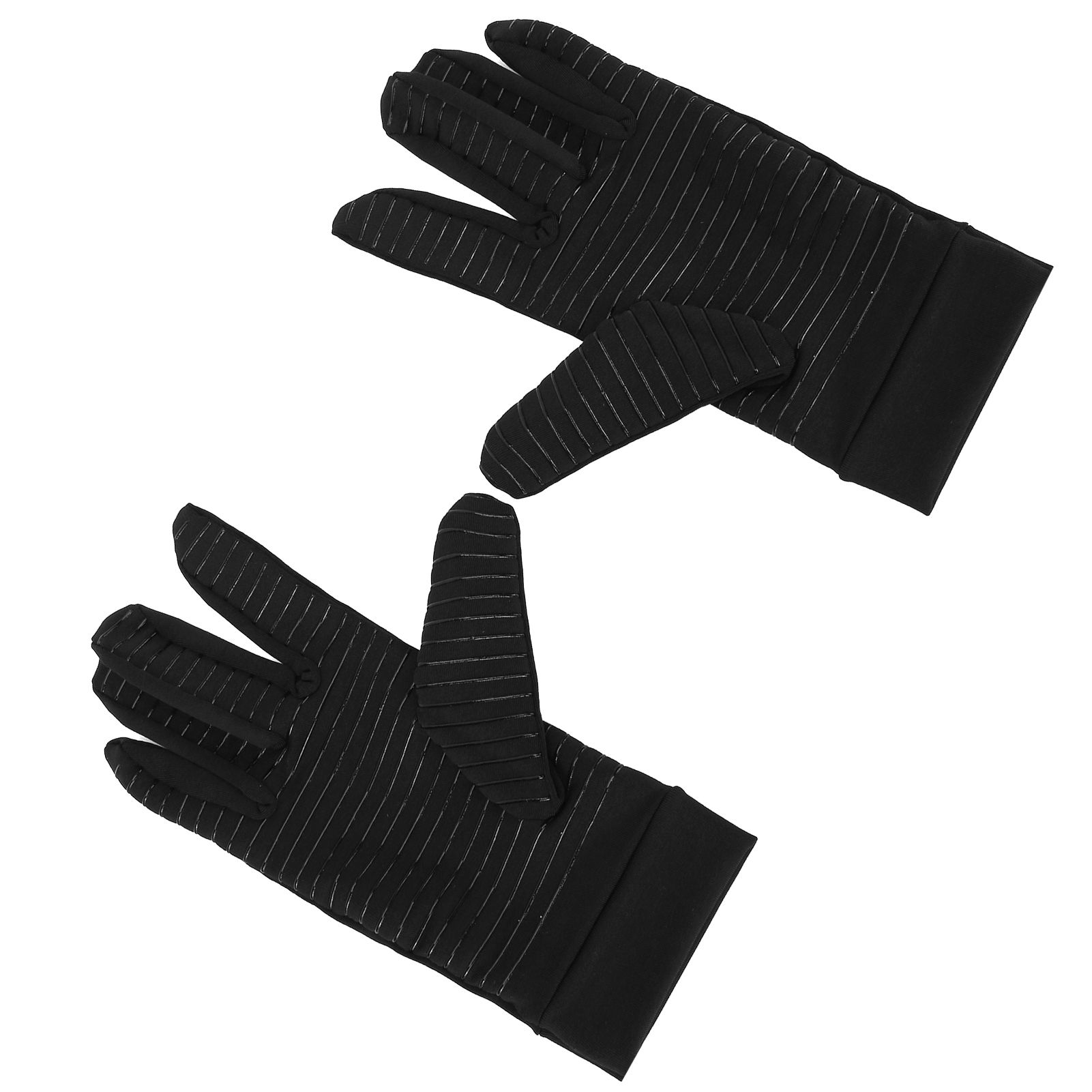 Arthritis Gloves Full Finger Copper Fiber Comfortable Soft Breathable Odorless Compression Gloves for Gaming CookingL - Image 2