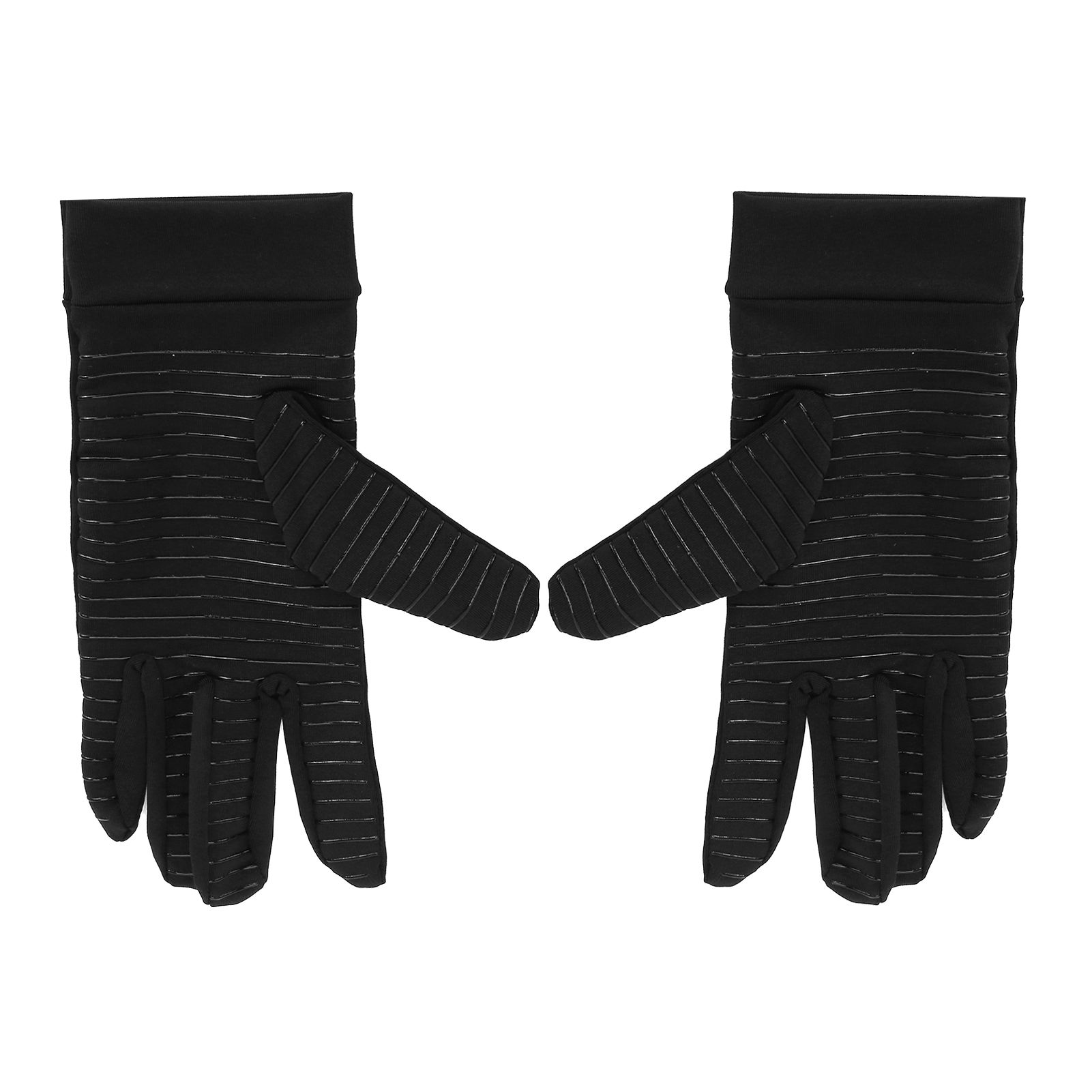 Arthritis Gloves Full Finger Copper Fiber Comfortable Soft Breathable Odorless Compression Gloves for Gaming CookingL - Image 4
