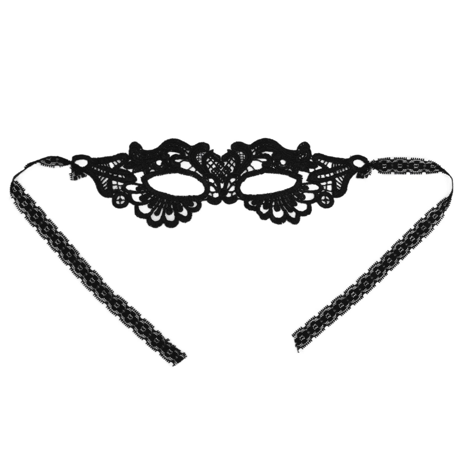 Hollow Lace Half Face Mask Costume Eyes Mask Halloween Dancing Party Decoration for Women - Image 1