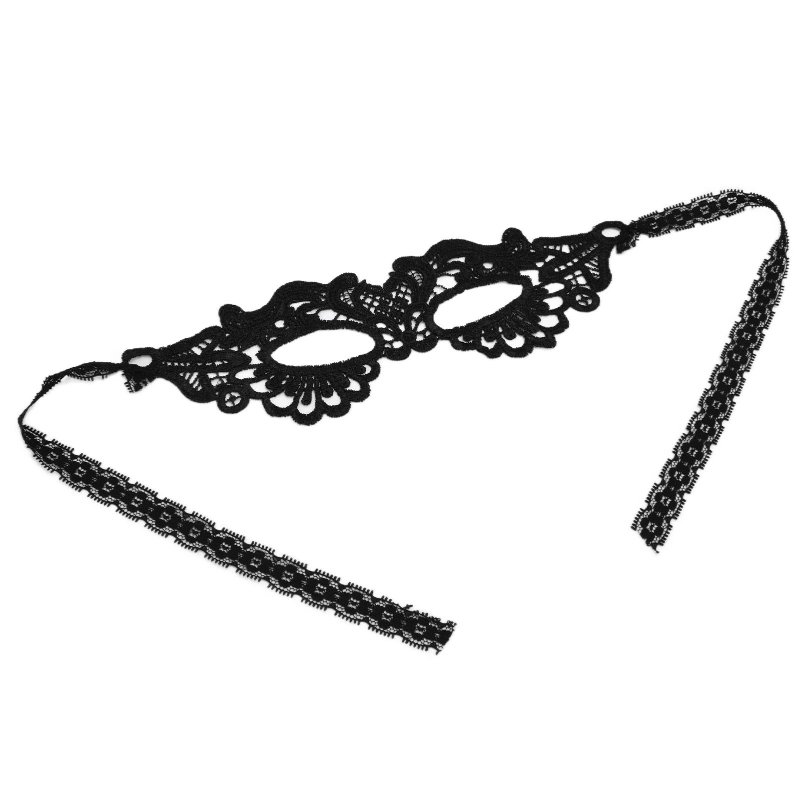 Hollow Lace Half Face Mask Costume Eyes Mask Halloween Dancing Party Decoration for Women - Image 5