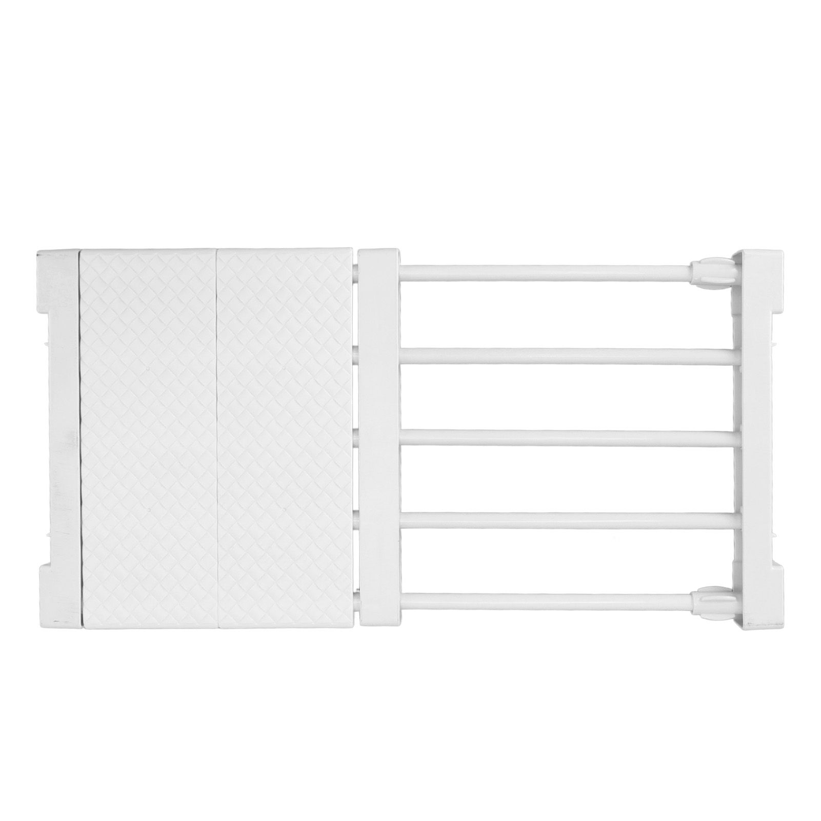 Tension Shelf Adjustable Closet Divider 24cm Width Storage Rack for Cabinet Wardrobe 30 ~ 40cm / 11.81 ~ 15.75in - Image 3