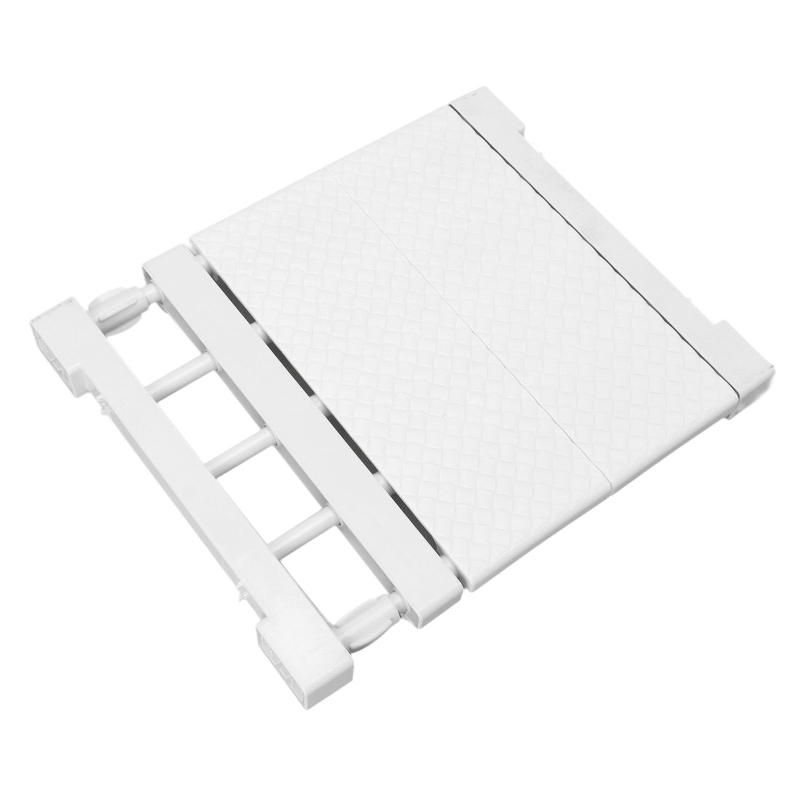 Tension Shelf Adjustable Closet Divider 24cm Width Storage Rack for Cabinet Wardrobe 30 ~ 40cm / 11.81 ~ 15.75in - Image 5