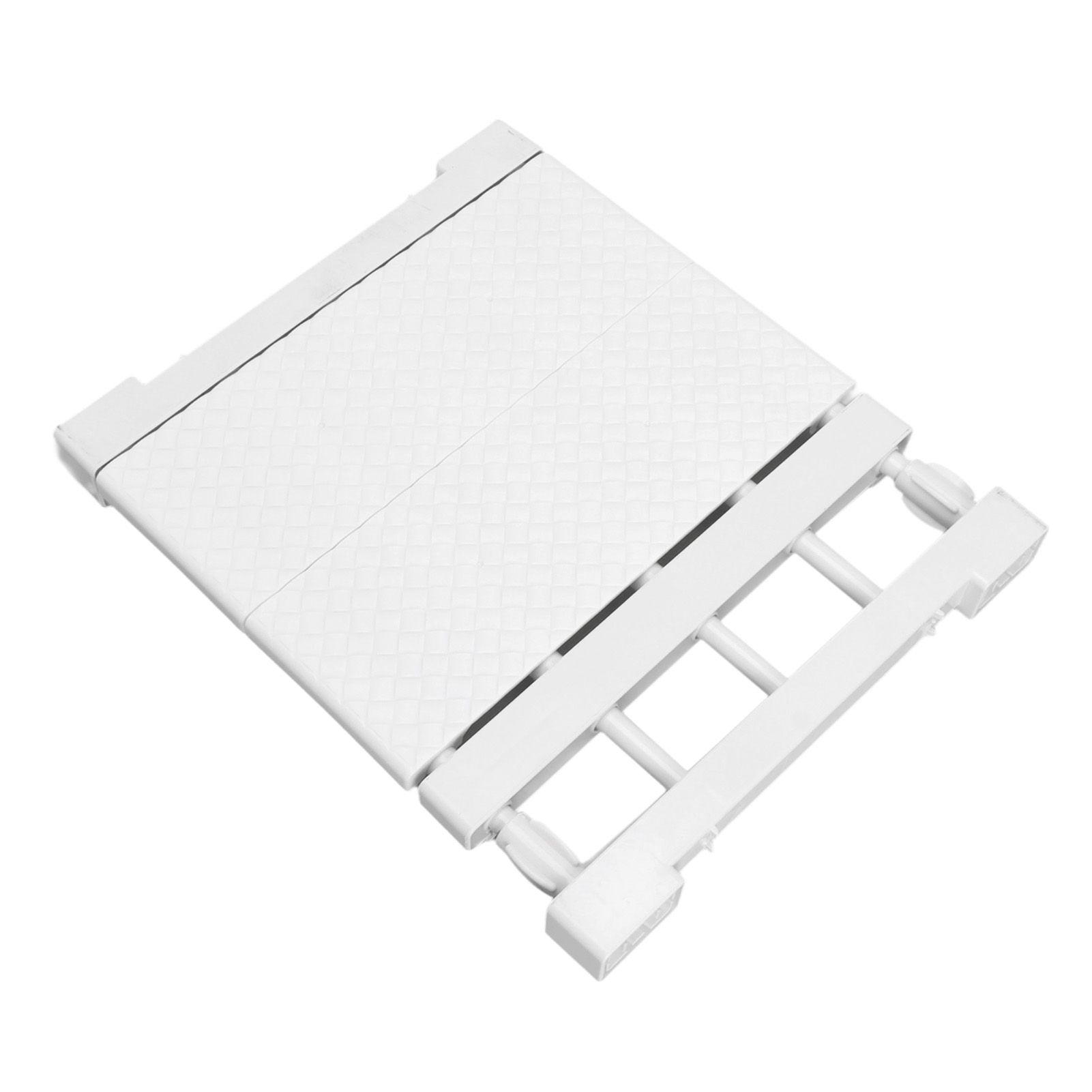 Tension Shelf Adjustable Closet Divider 24cm Width Storage Rack for Cabinet Wardrobe 30 ~ 40cm / 11.81 ~ 15.75in - Image 6