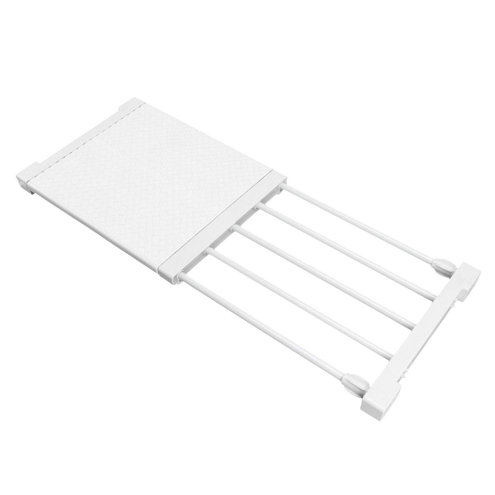 Tension Shelf Adjustable Closet Divider 24cm Width Storage Rack for Cabinet Wardrobe 38 ~ 55cm / 14.96 ~ 21.65in - Image 2