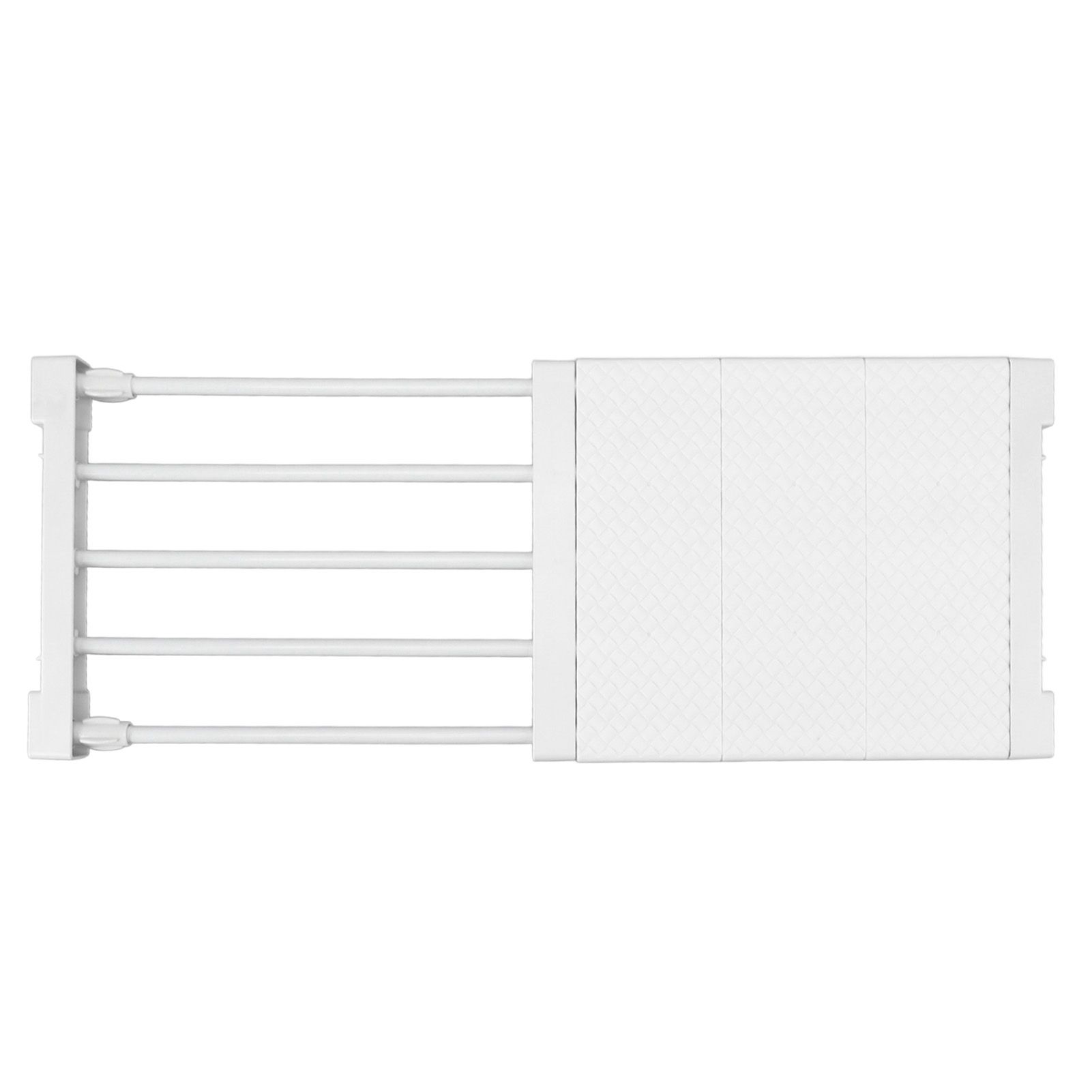 Tension Shelf Adjustable Closet Divider 24cm Width Storage Rack for Cabinet Wardrobe 38 ~ 55cm / 14.96 ~ 21.65in - Image 8