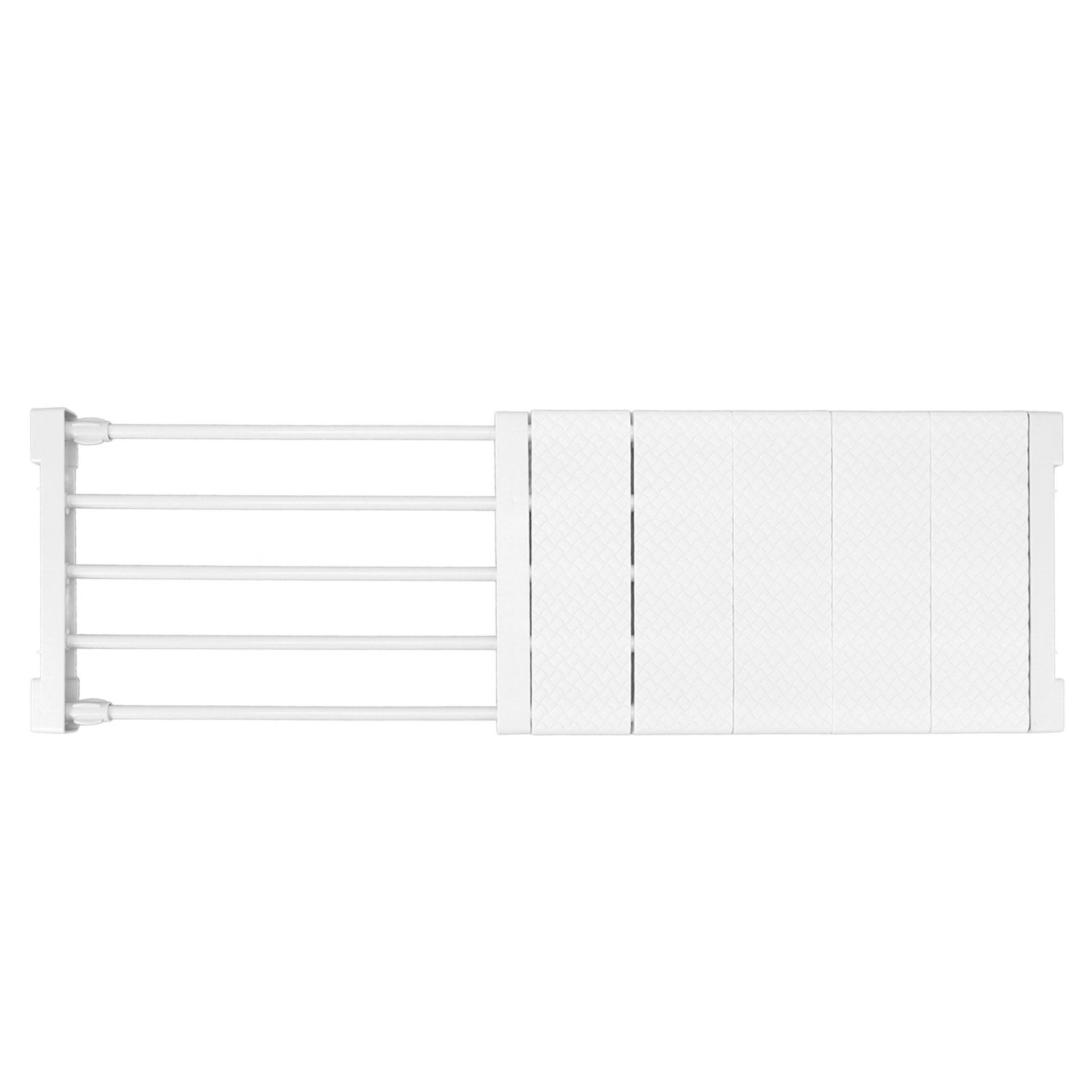 Tension Shelf Adjustable Closet Divider 24cm Width Storage Rack for Cabinet Wardrobe 50 ~ 80cm / 19.69 ~ 31.5in - Image 6