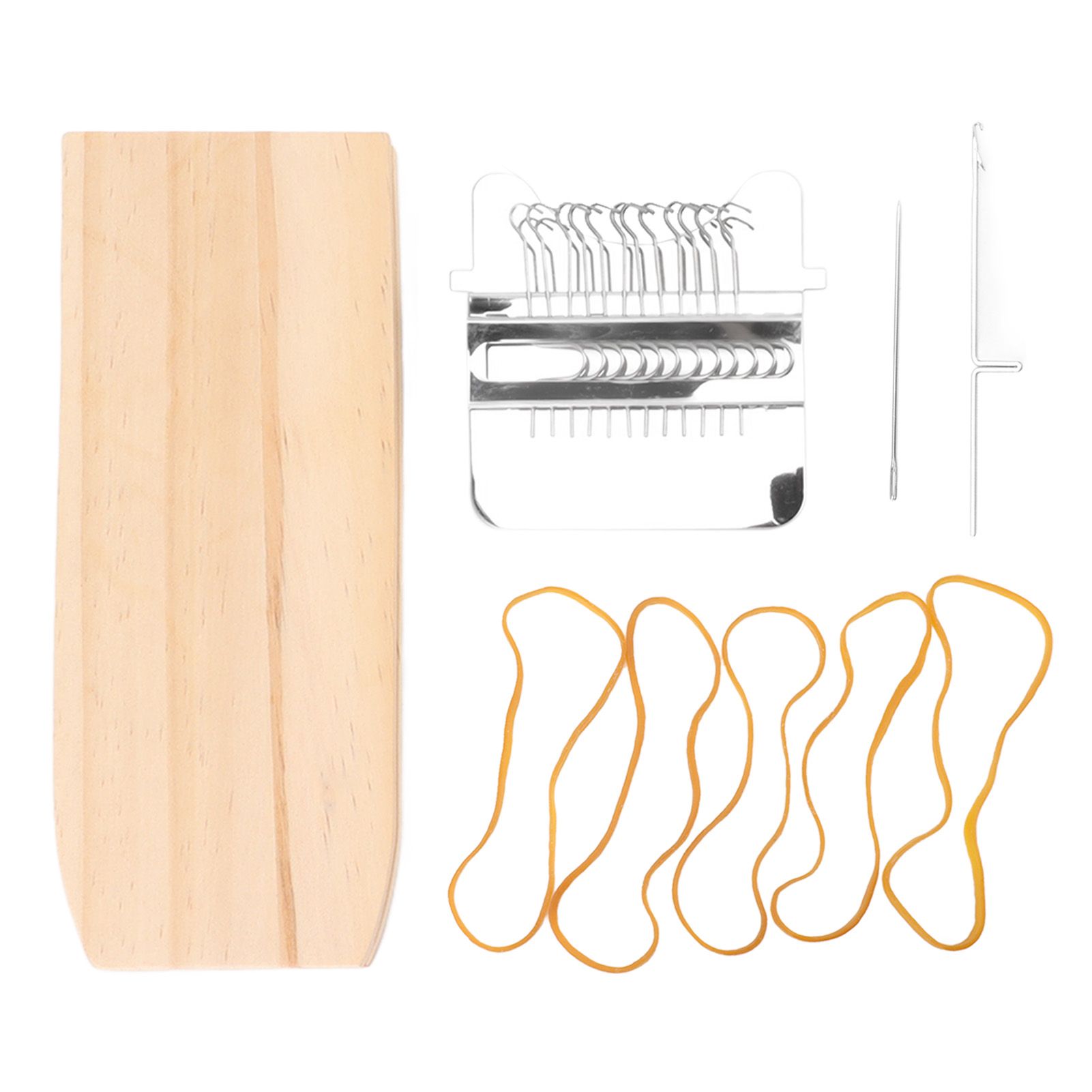Small Weaving Loom Kit 12 Hooks Speedweave Type Portable DIY Repair Tool Mini Darning Loom for Socks Clothes - Image 1