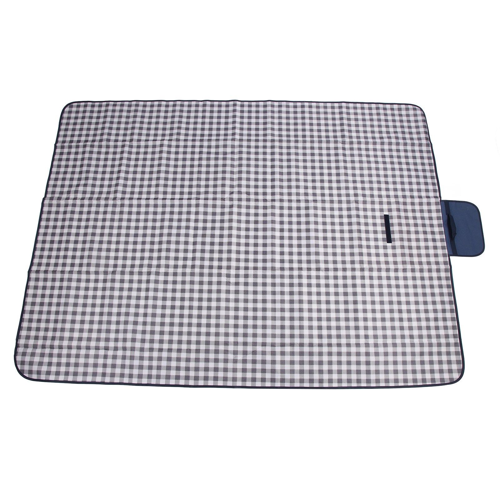Picnic Mat Multifunctional Oxford Cloth Waterproof Thicken Portable Outdoor Picnic Blanket for Beach Camping - Image 3