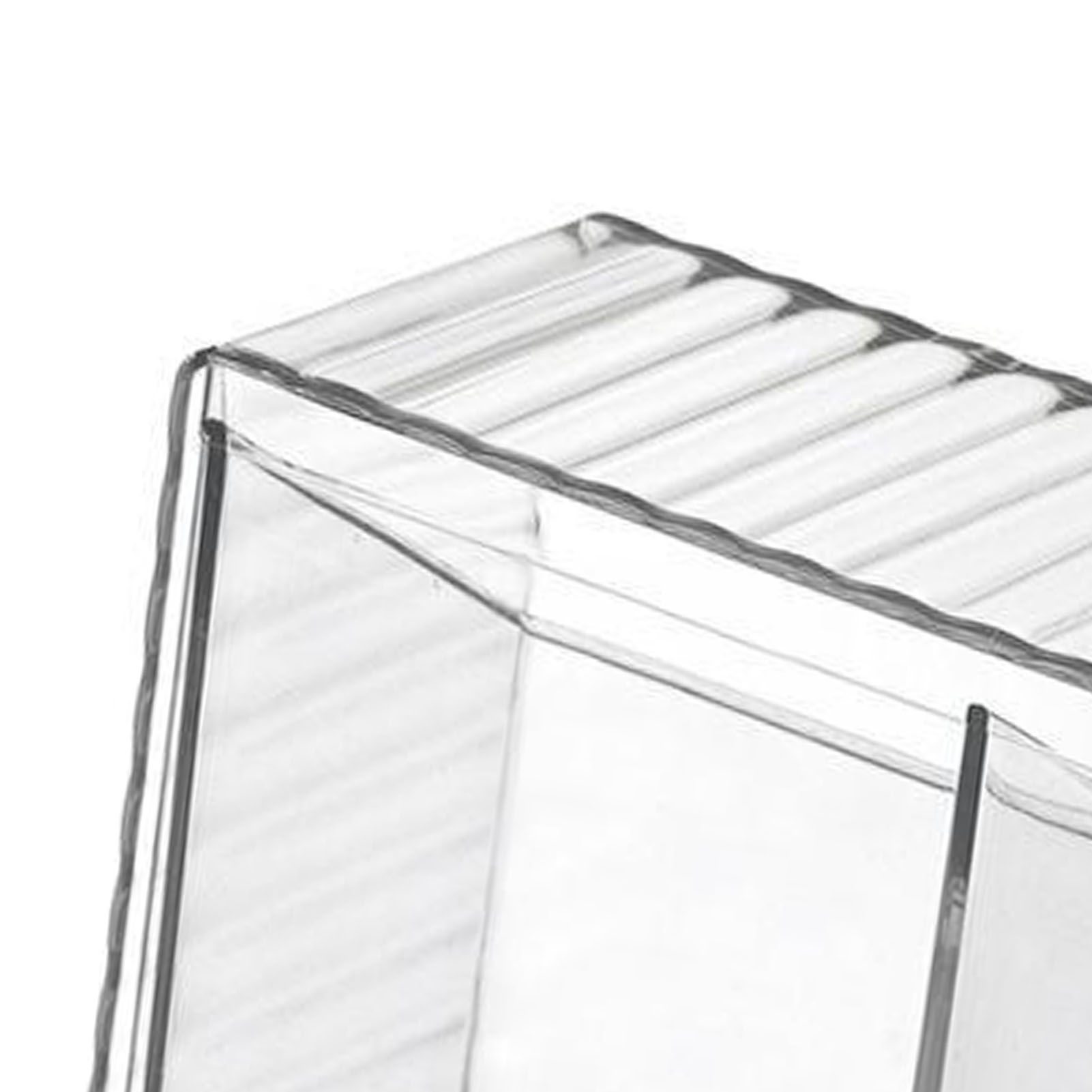 Cosmetics Wall Mounted Storage Box Non Punching Plastic 2 Compartment Holder Bathroom Supplies - Image 6