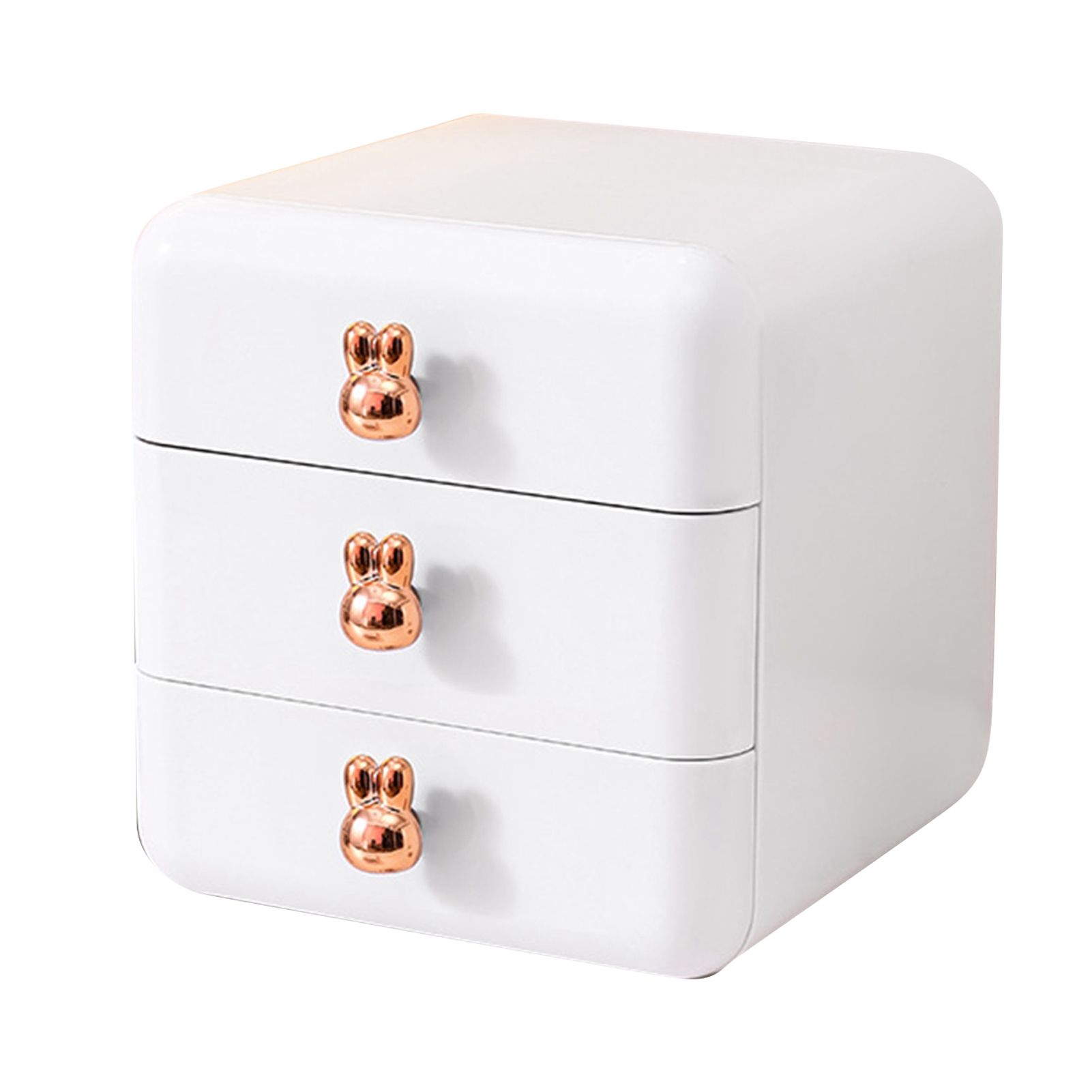 Desktop Drawer Jewelry Hair Accessories Sundries Storage Box Tabletop Organizer for Bedroom Dormitory Office - Image 1