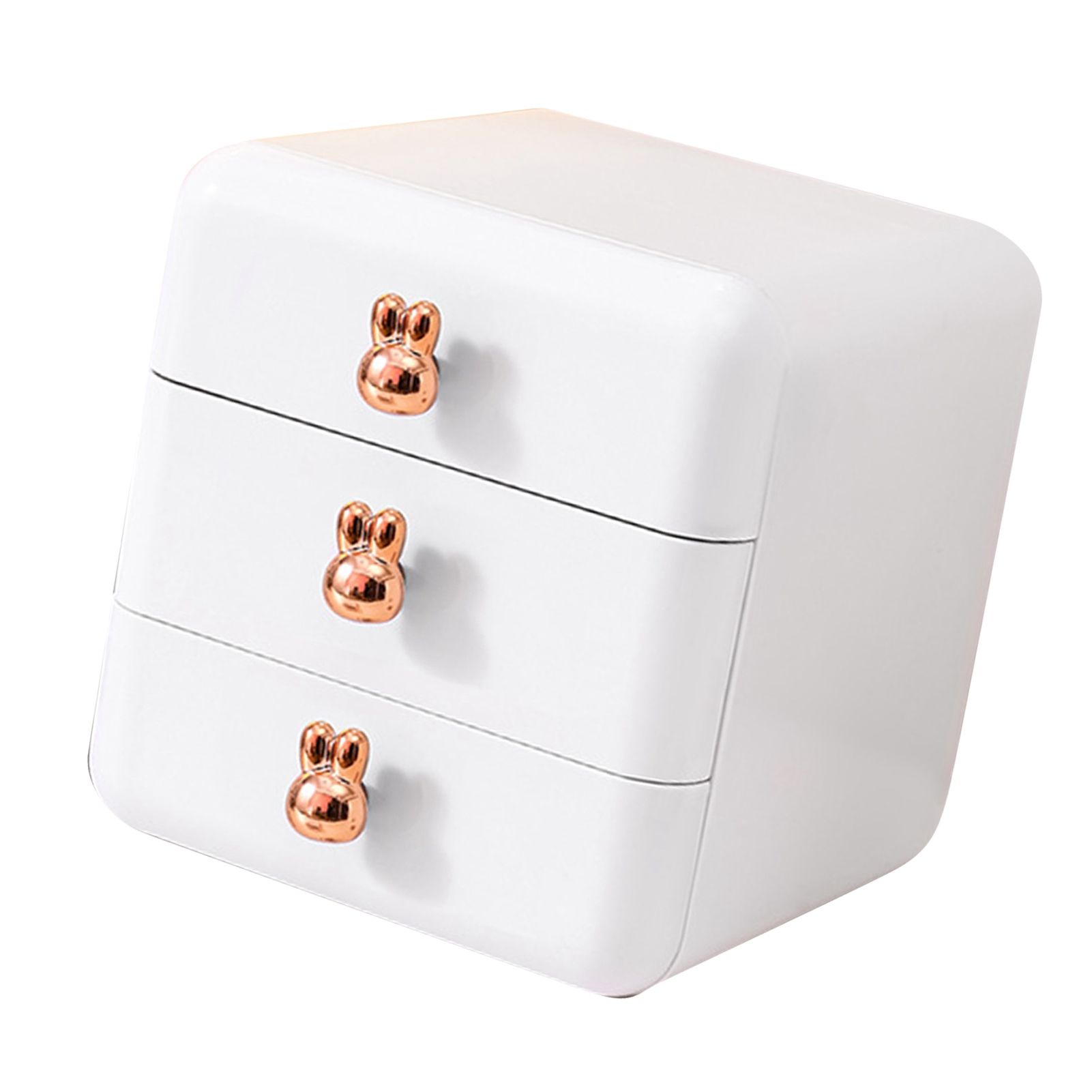 Desktop Drawer Jewelry Hair Accessories Sundries Storage Box Tabletop Organizer for Bedroom Dormitory Office - Image 2