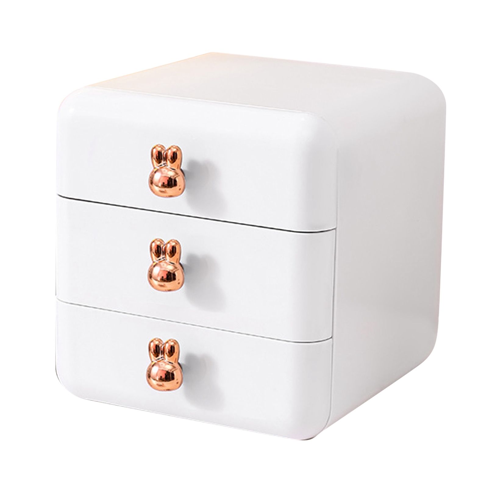 Desktop Drawer Jewelry Hair Accessories Sundries Storage Box Tabletop Organizer for Bedroom Dormitory Office - Image 3