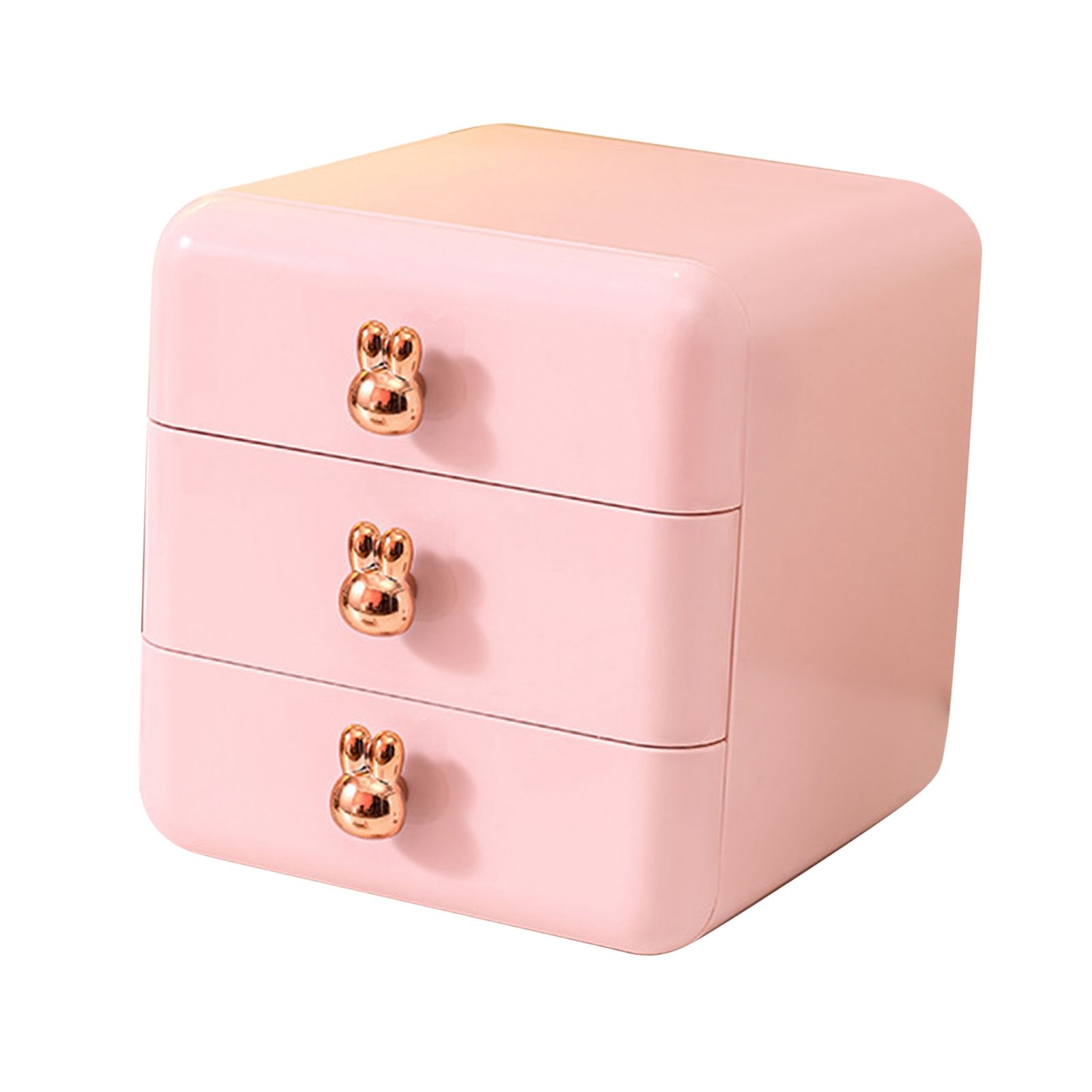 Desktop Drawer Jewelry Hair Accessories Sundries Storage Box Tabletop Organizer for Bedroom Dormitory Office - Image 2