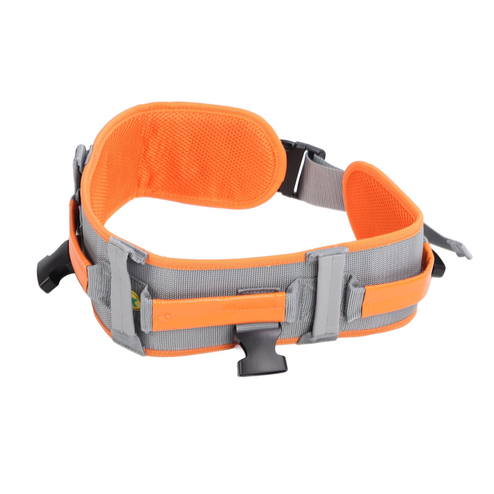 Transfer and Walking Gait Belt with Handles Adjustable Elderly Standing Assist Lift Belt for Seniors Caregiver Nurse Orange - Image 8