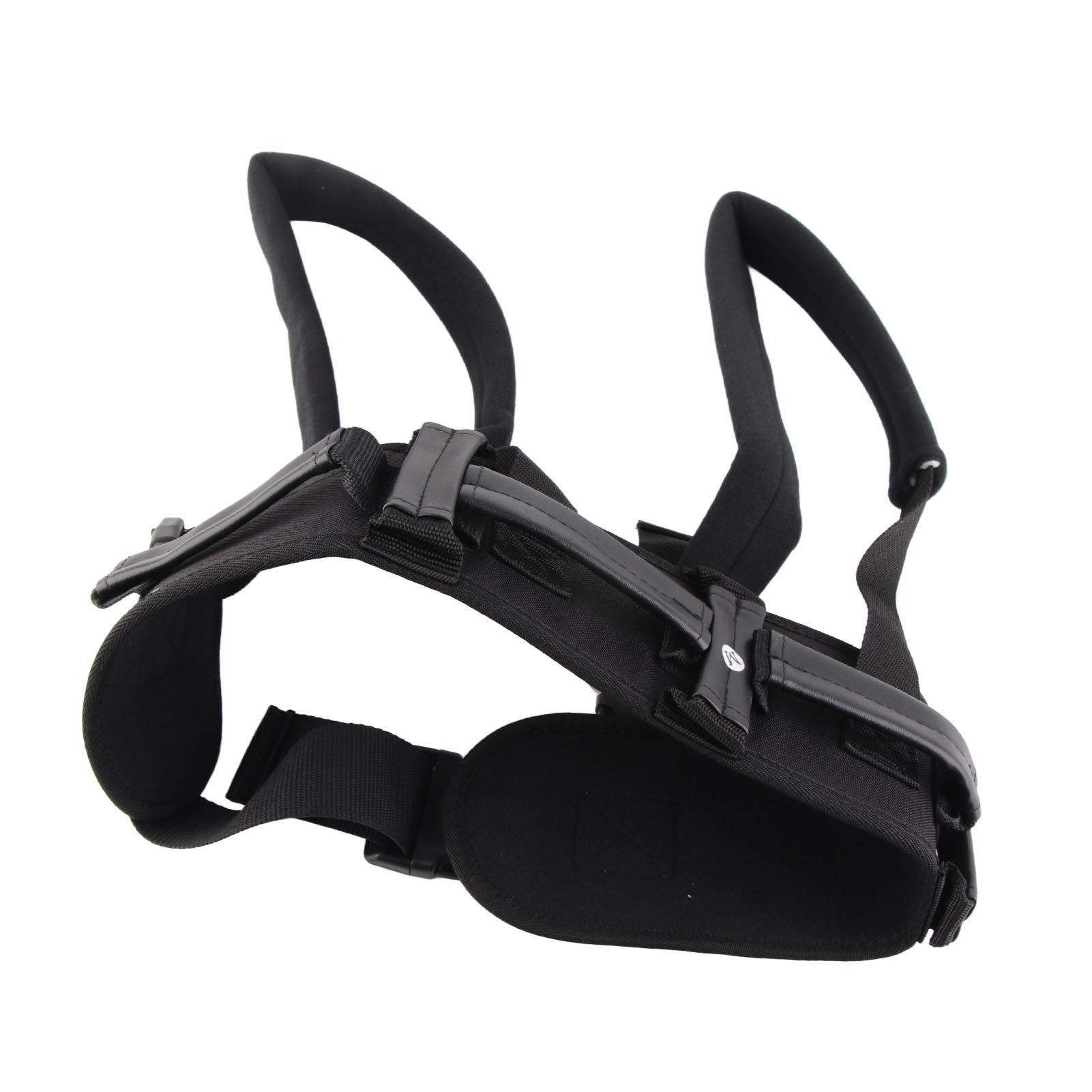Transfer and Walking Gait Belt with Handles Adjustable Elderly Standing Assist Lift Belt for Seniors Caregiver Nurse Black - Image 4