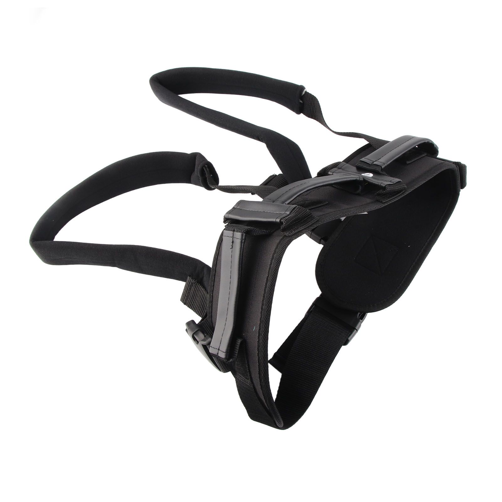 Transfer and Walking Gait Belt with Handles Adjustable Elderly Standing Assist Lift Belt for Seniors Caregiver Nurse Black - Image 6
