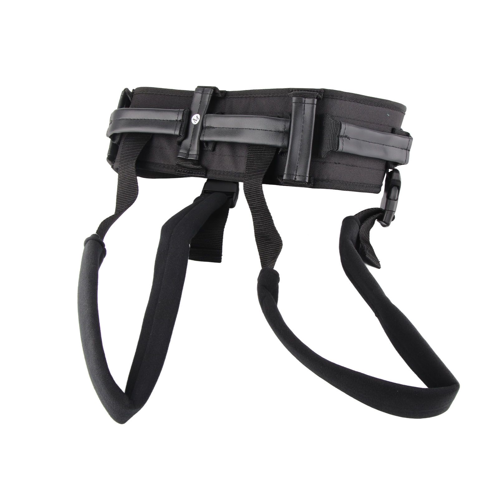 Transfer and Walking Gait Belt with Handles Adjustable Elderly Standing Assist Lift Belt for Seniors Caregiver Nurse Black - Image 7
