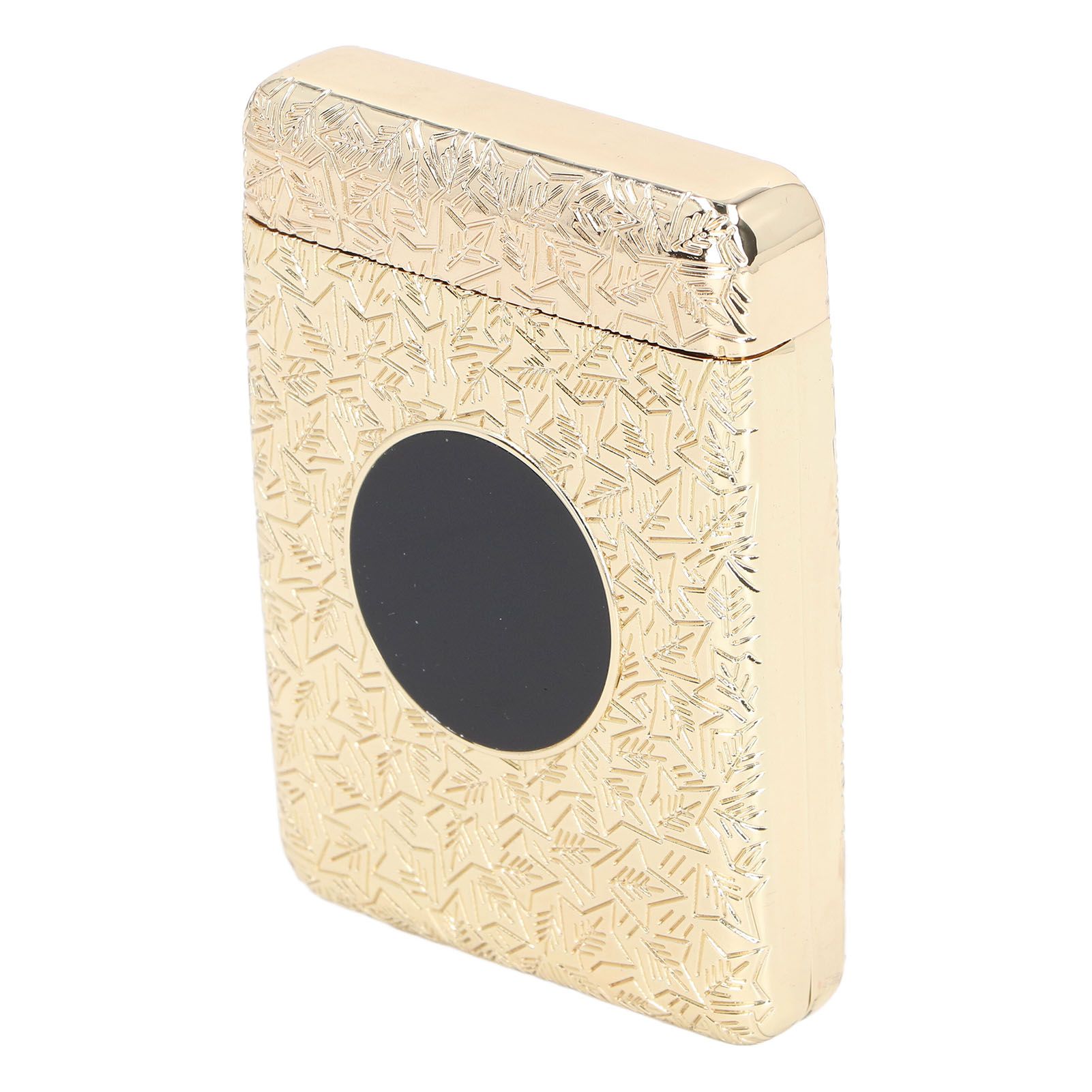 Retro Metal Cigarette Case Box 16 Capacity 3 Open Cigarette Case for Women Men Vintage Relief Pattern Gold - Image 5