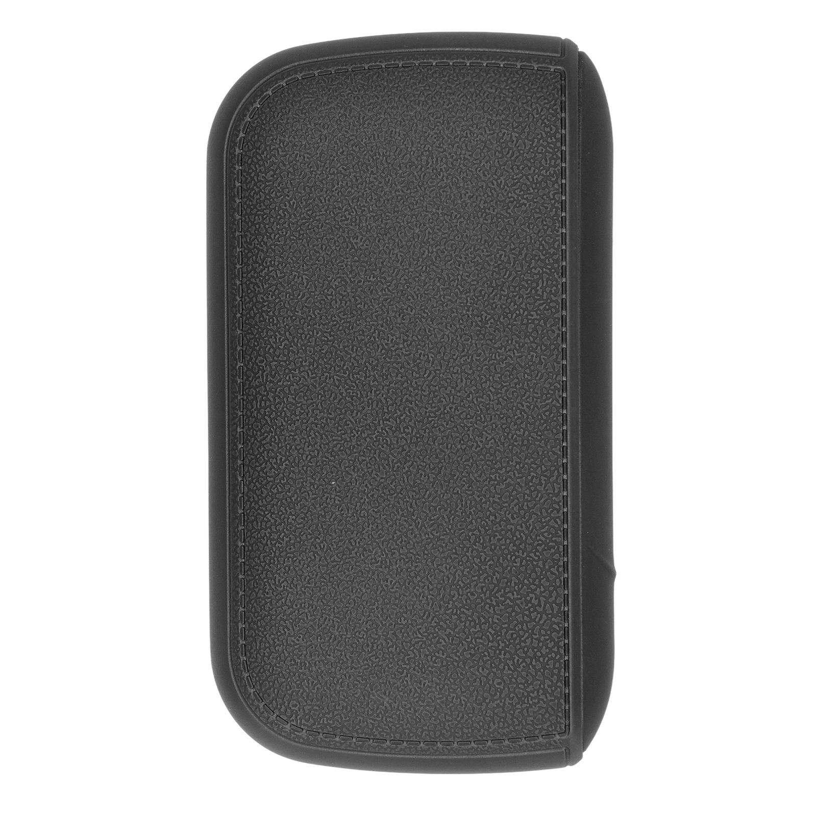 Cigarette Case 10 Capacity Carrying Box Leather Texture One Hand Operation ABS Portable Cigarette Pocket Holder for Men Black - Image 1