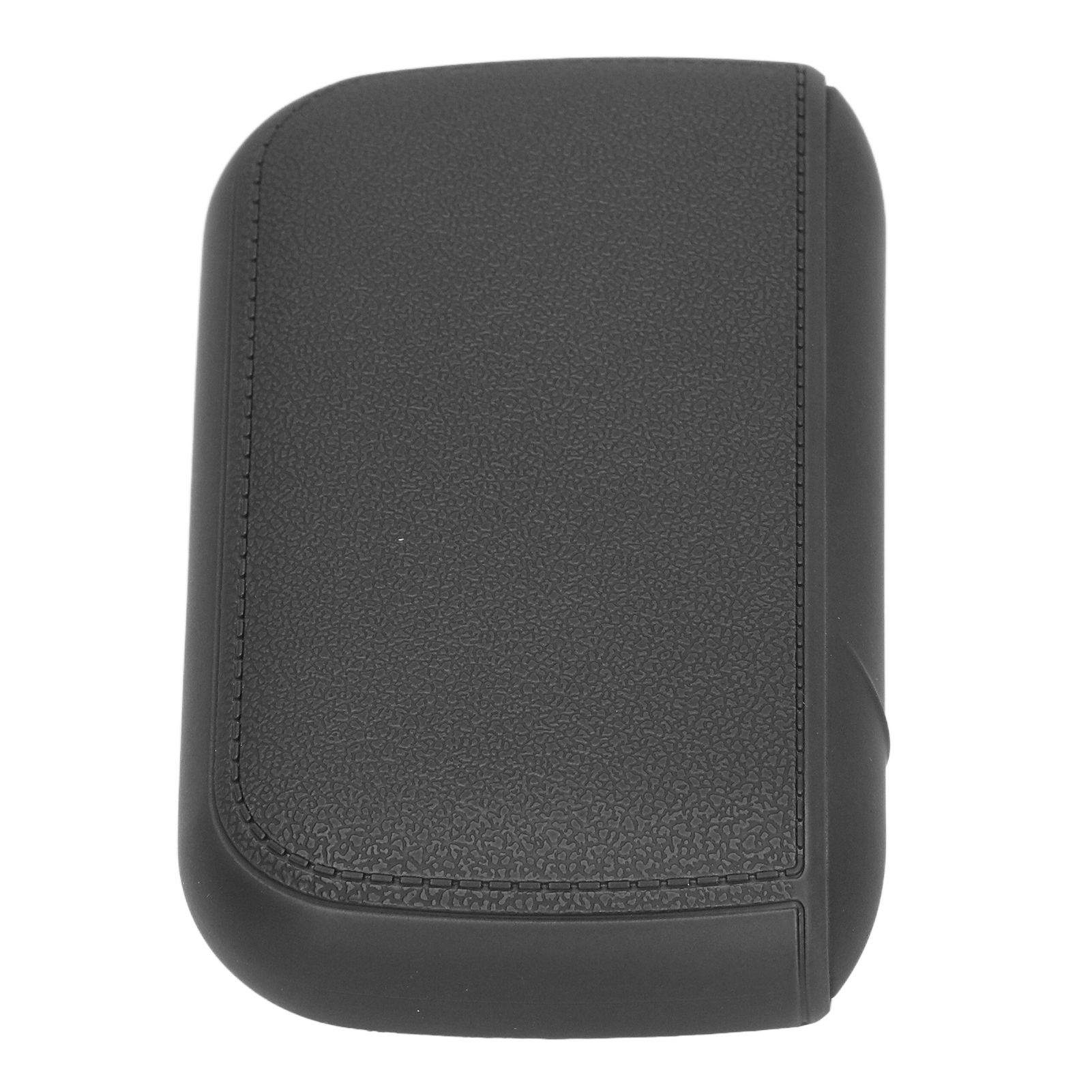 Cigarette Case 10 Capacity Carrying Box Leather Texture One Hand Operation ABS Portable Cigarette Pocket Holder for Men Black - Image 2