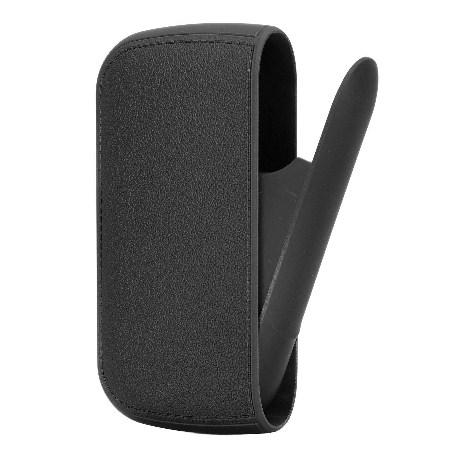 Cigarette Case 10 Capacity Carrying Box Leather Texture One Hand Operation ABS Portable Cigarette Pocket Holder for Men Black - Image 8